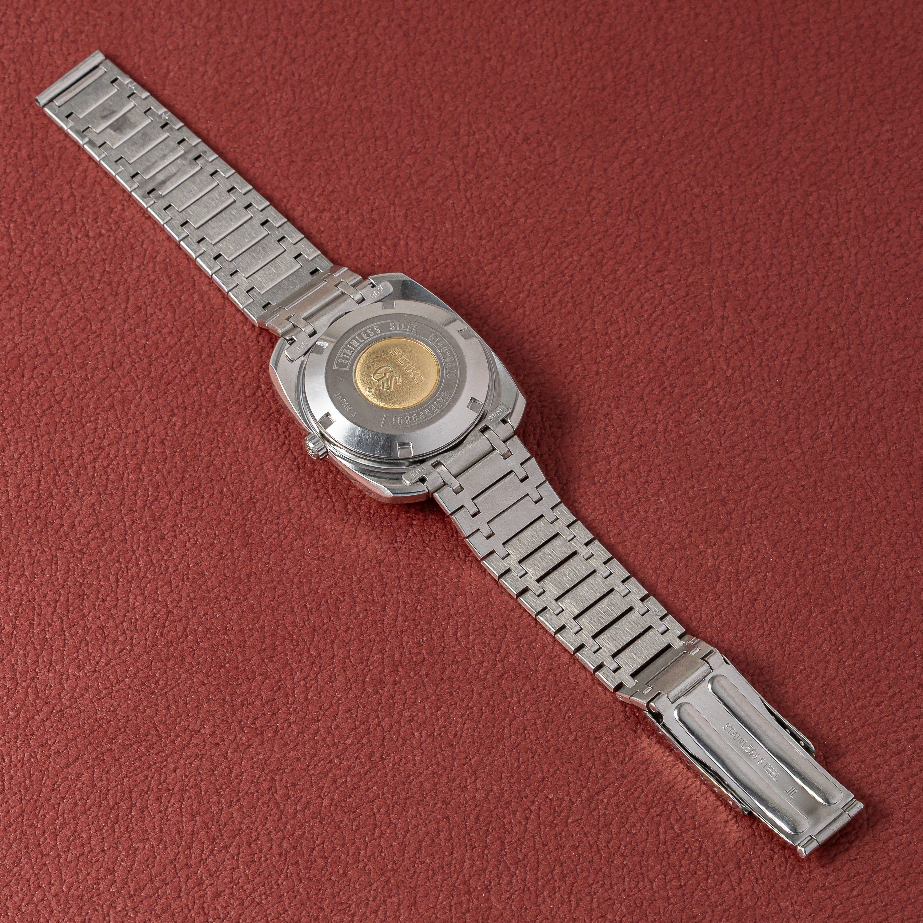 グランドセイコー 座布団ケース 1969年製 Ref.6146-8020 61GS 10振動 純正ブレス付き
