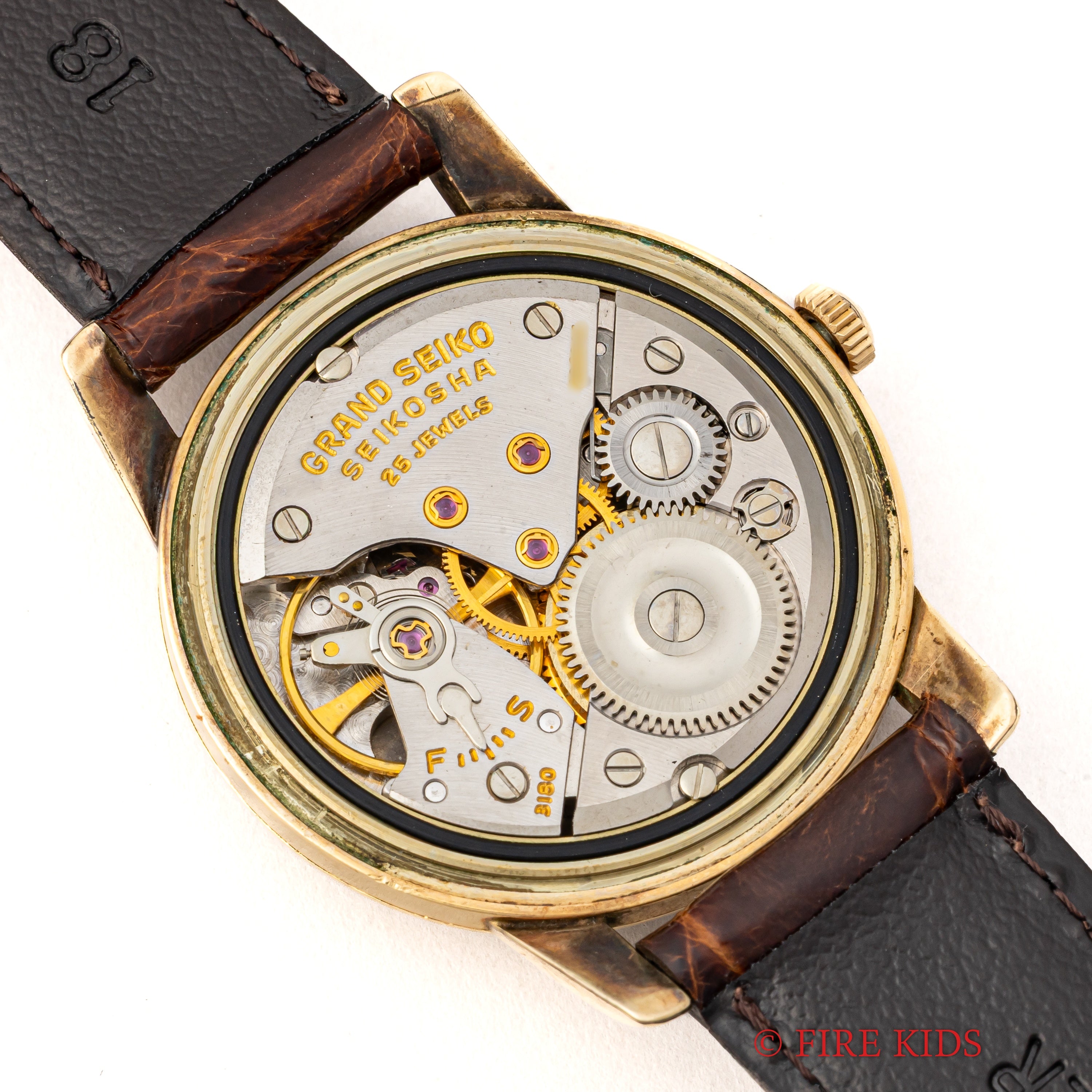 グランドセイコー ファーストモデル 1960年製 Ref.J14070GS 彫文字盤 手巻きロービート