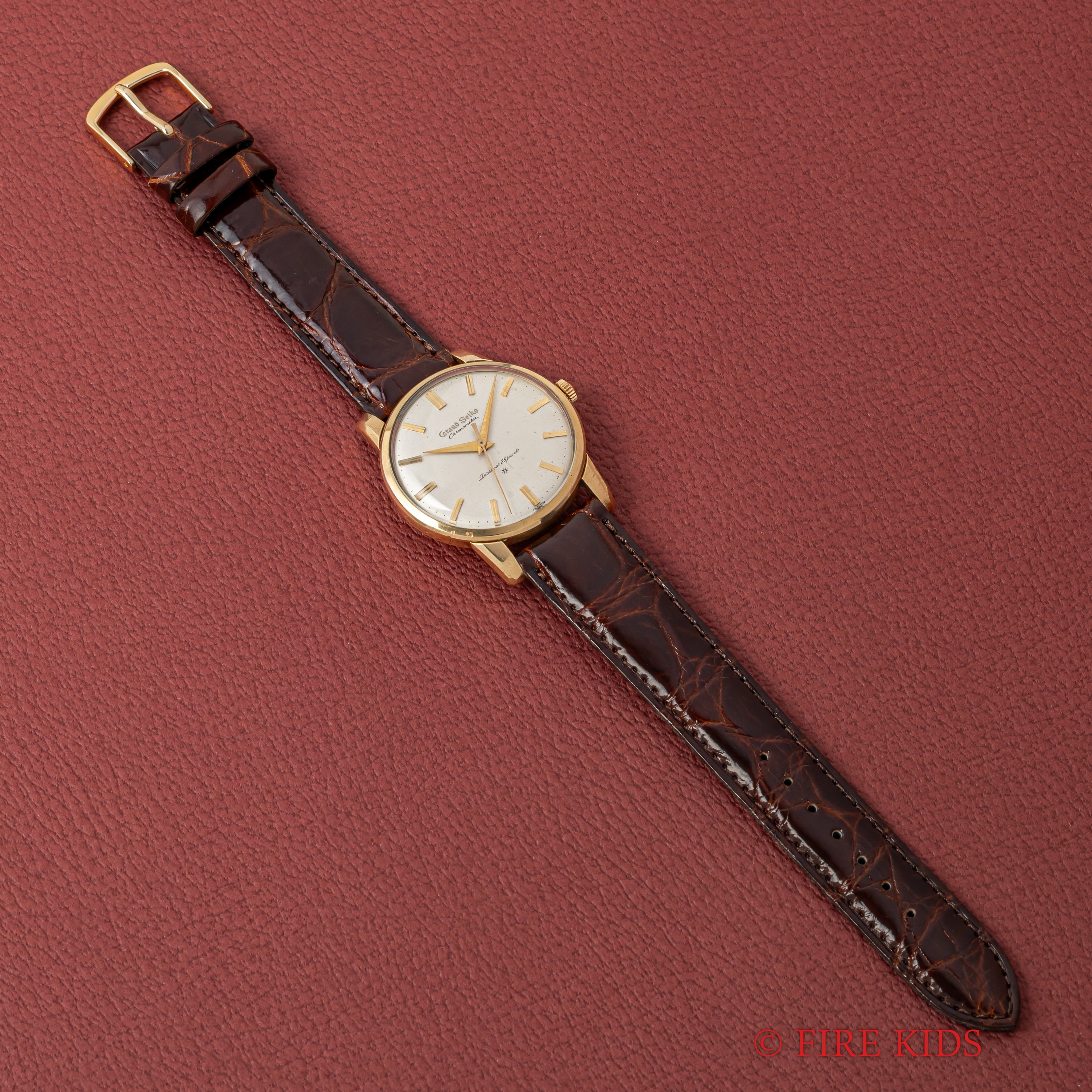 グランドセイコー ファーストモデル 1960年製 Ref.J14070GS 彫文字盤 手巻きロービート