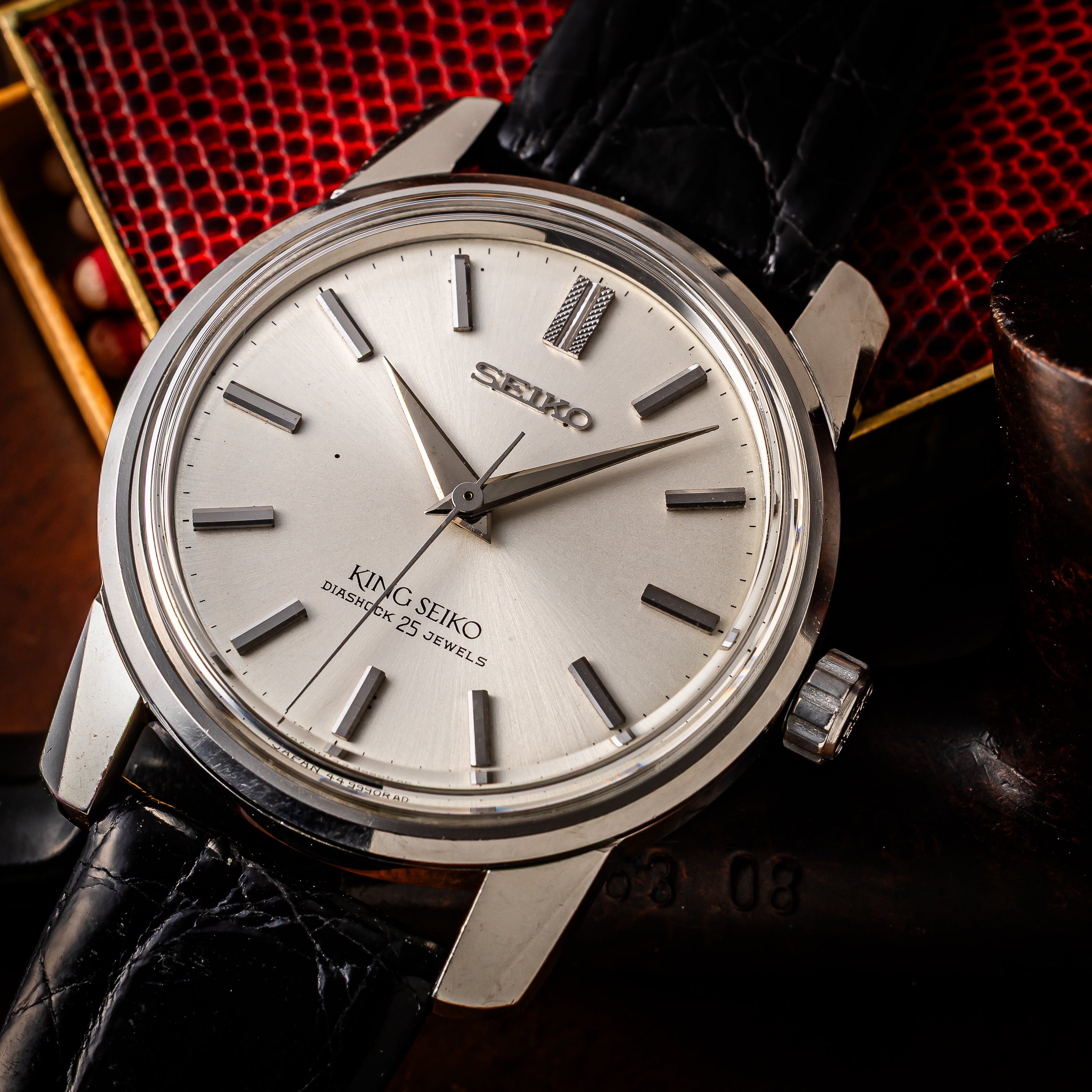 キングセイコー 1964年製 Ref.44999 44KS 手巻き 前期型 楯メダリオン