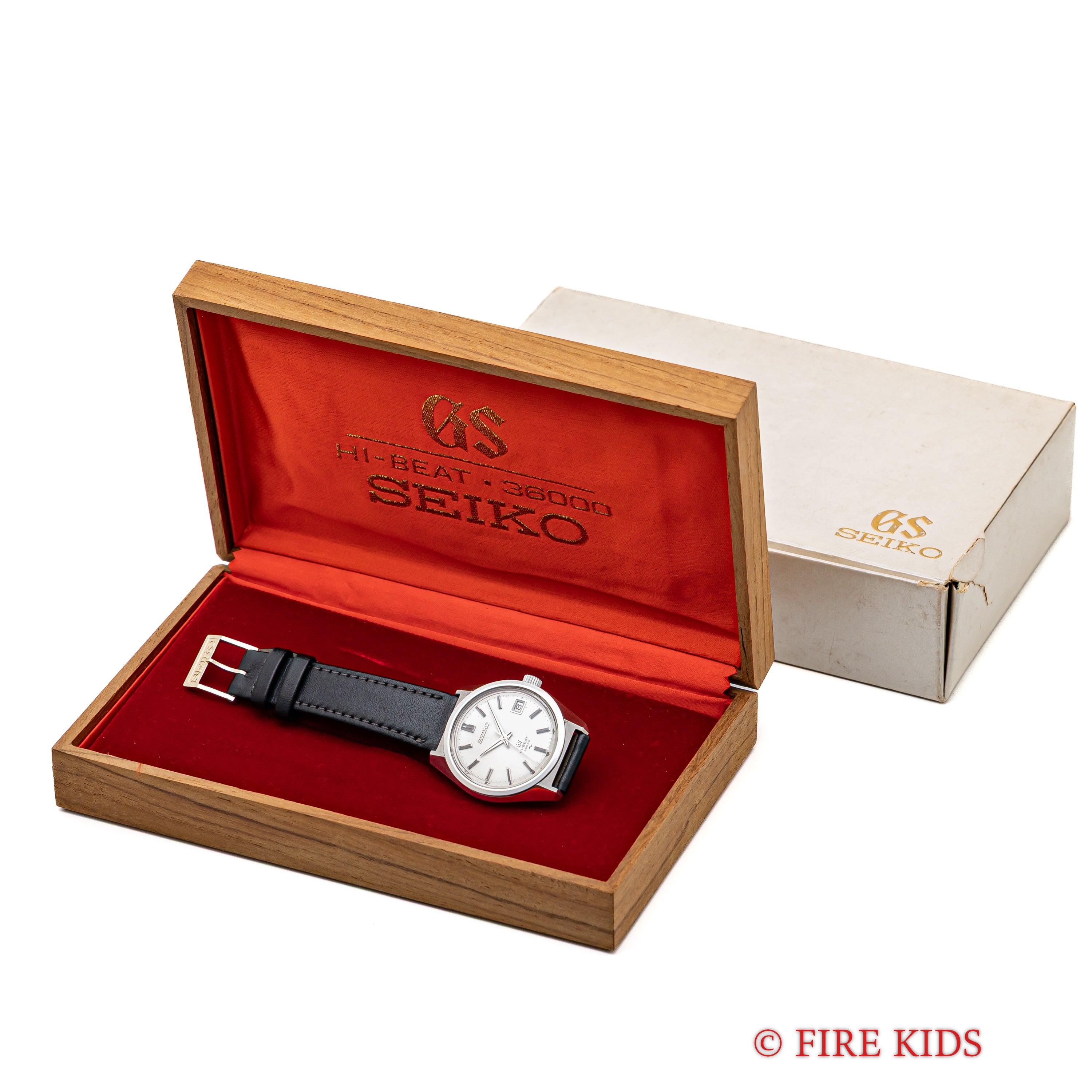 グランドセイコー1968年製 10振動手巻き 45GS Ref.4522-8000 ハイビート セイコースタイルケース 箱付き