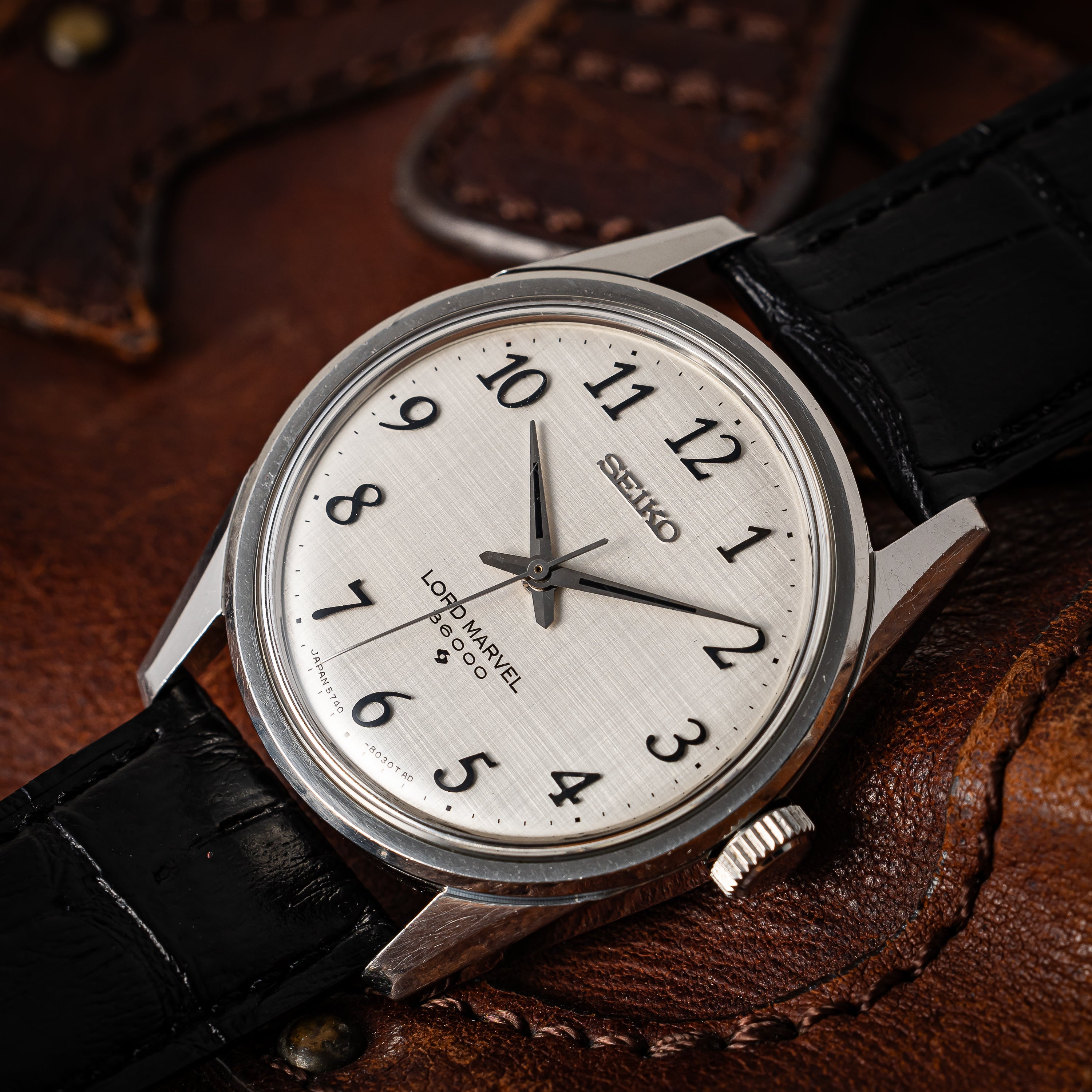 セイコー ロードマーベル 36000 1969年製 手巻き 10振動 Ref.5740-8000 全アラビアダイヤル