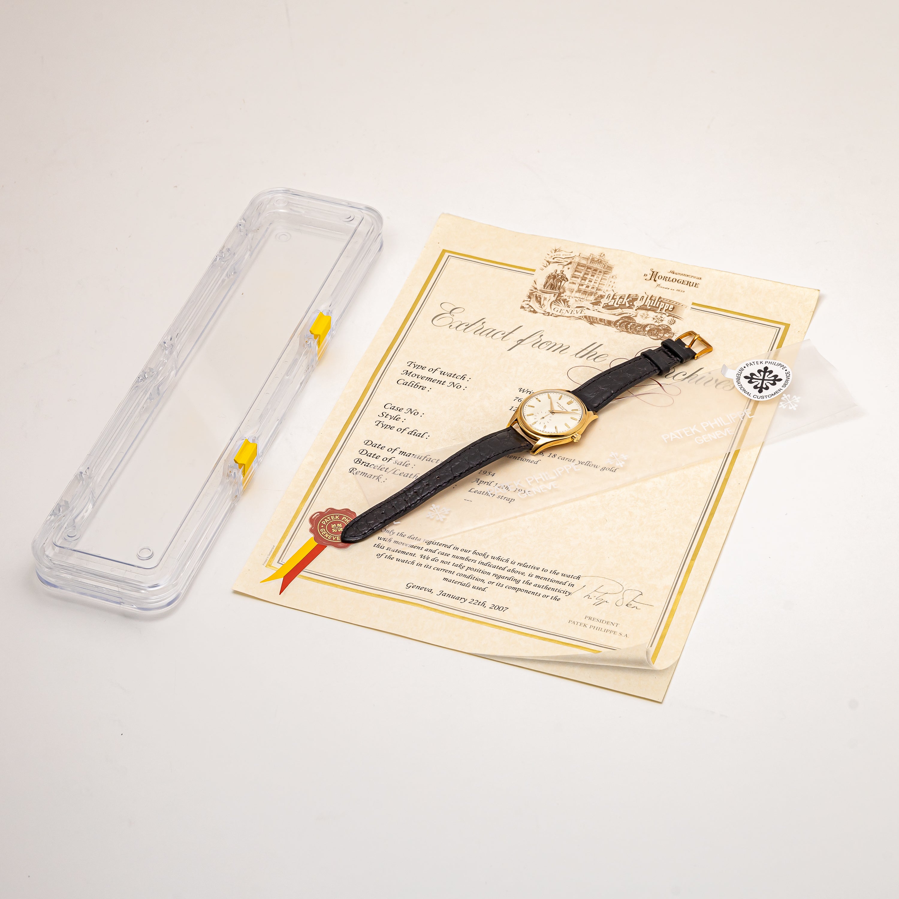 パテック・フィリップ Ref.2526 トロピカル 1954年製 18KYG Cal.12-600 自動巻き アーカイブ付き