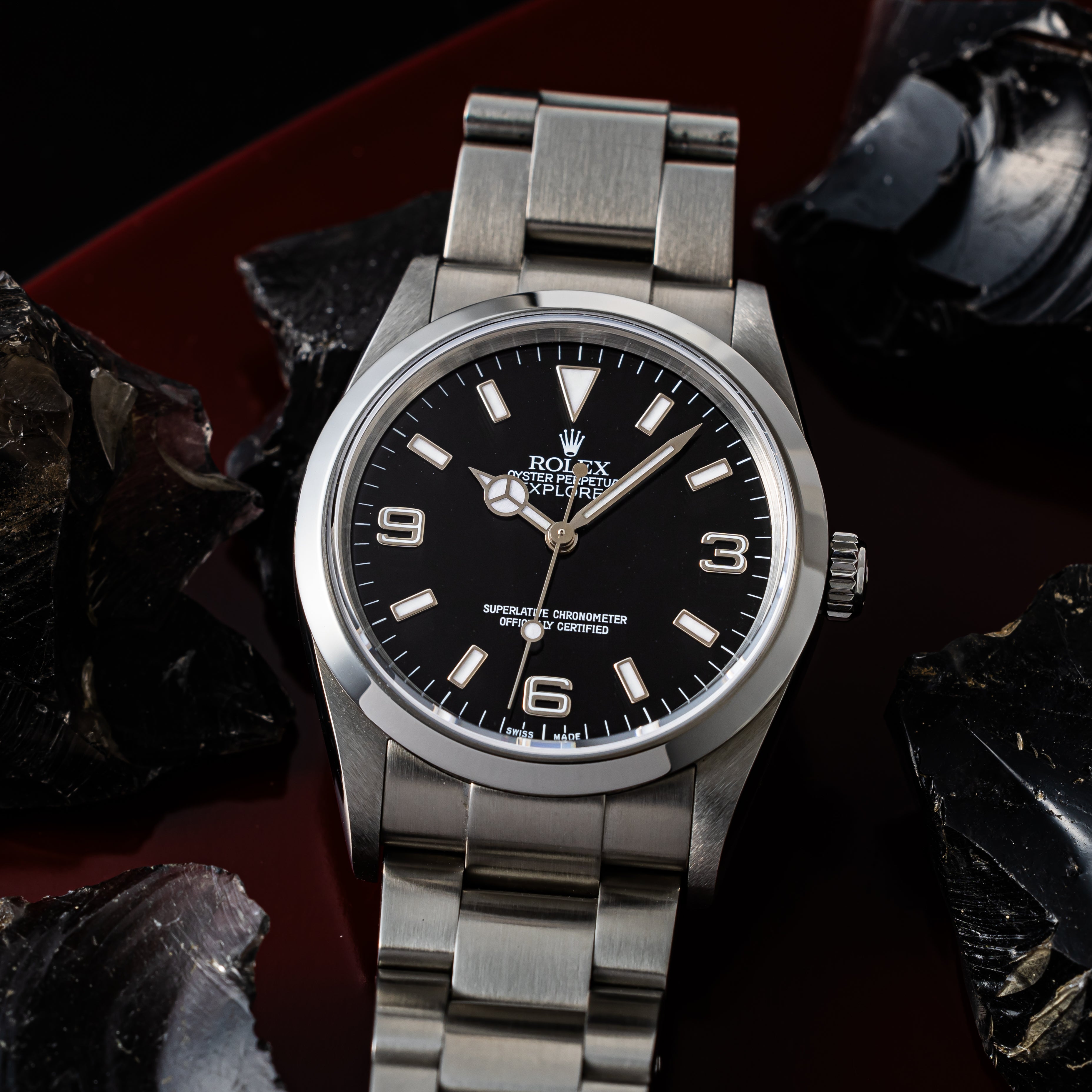 ロレックス エクスプローラーⅠ 2003年~2004年製 Ref.114270 F番