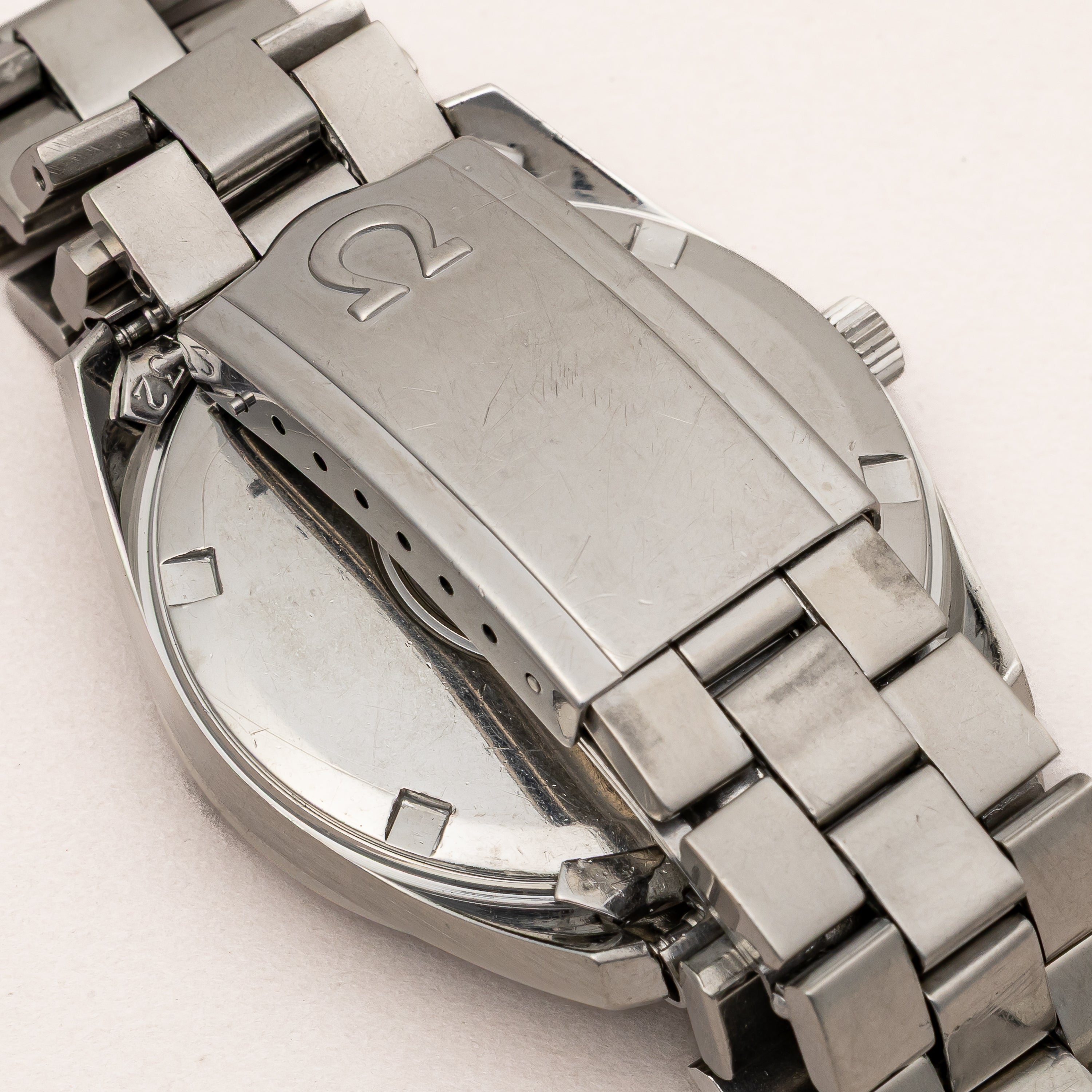 オメガ シーマスター 1969年製 デイデイト自動巻き Cal.750 純正ブレス付き