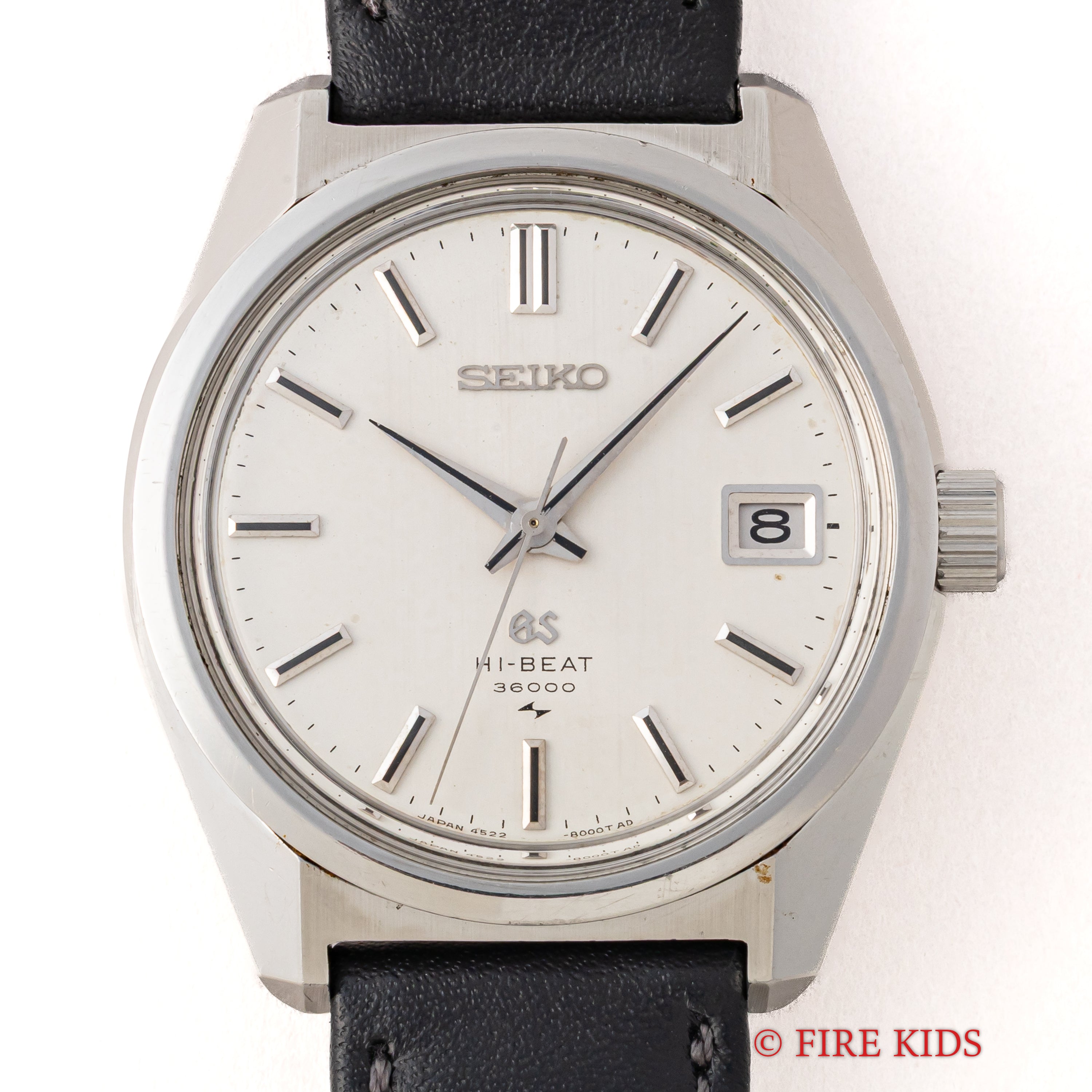 グランドセイコー1968年製 10振動手巻き 45GS Ref.4522-8000 ハイビート セイコースタイルケース 箱付き