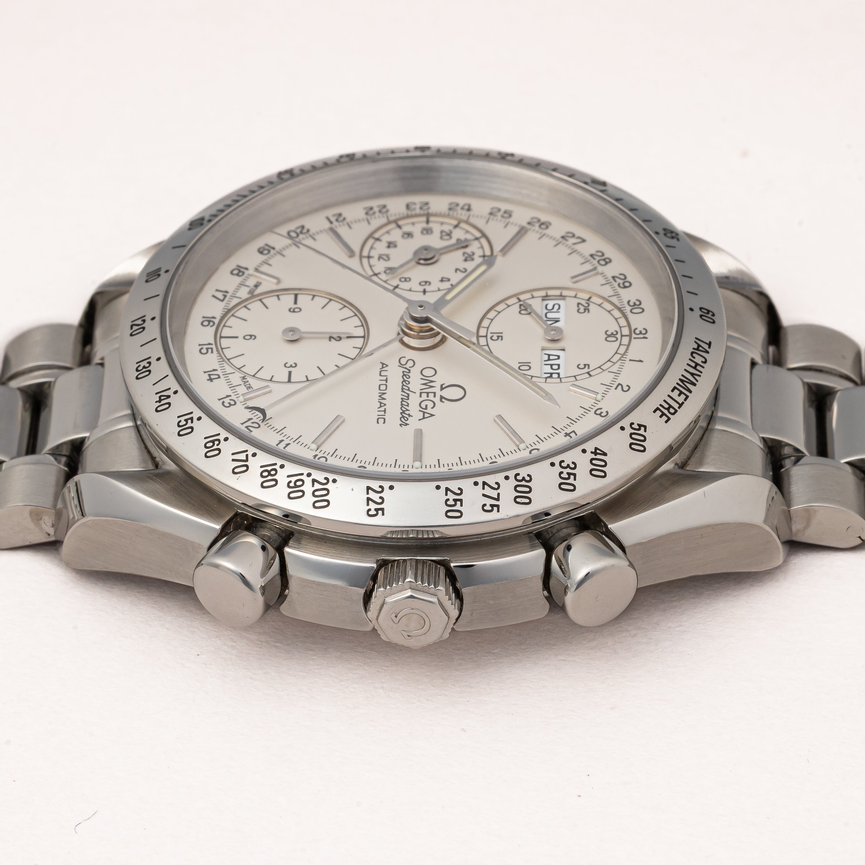 オメガ スピードマスター トリプルカレンダークロノグラフ 1998年製 自動巻 ギャラ付き