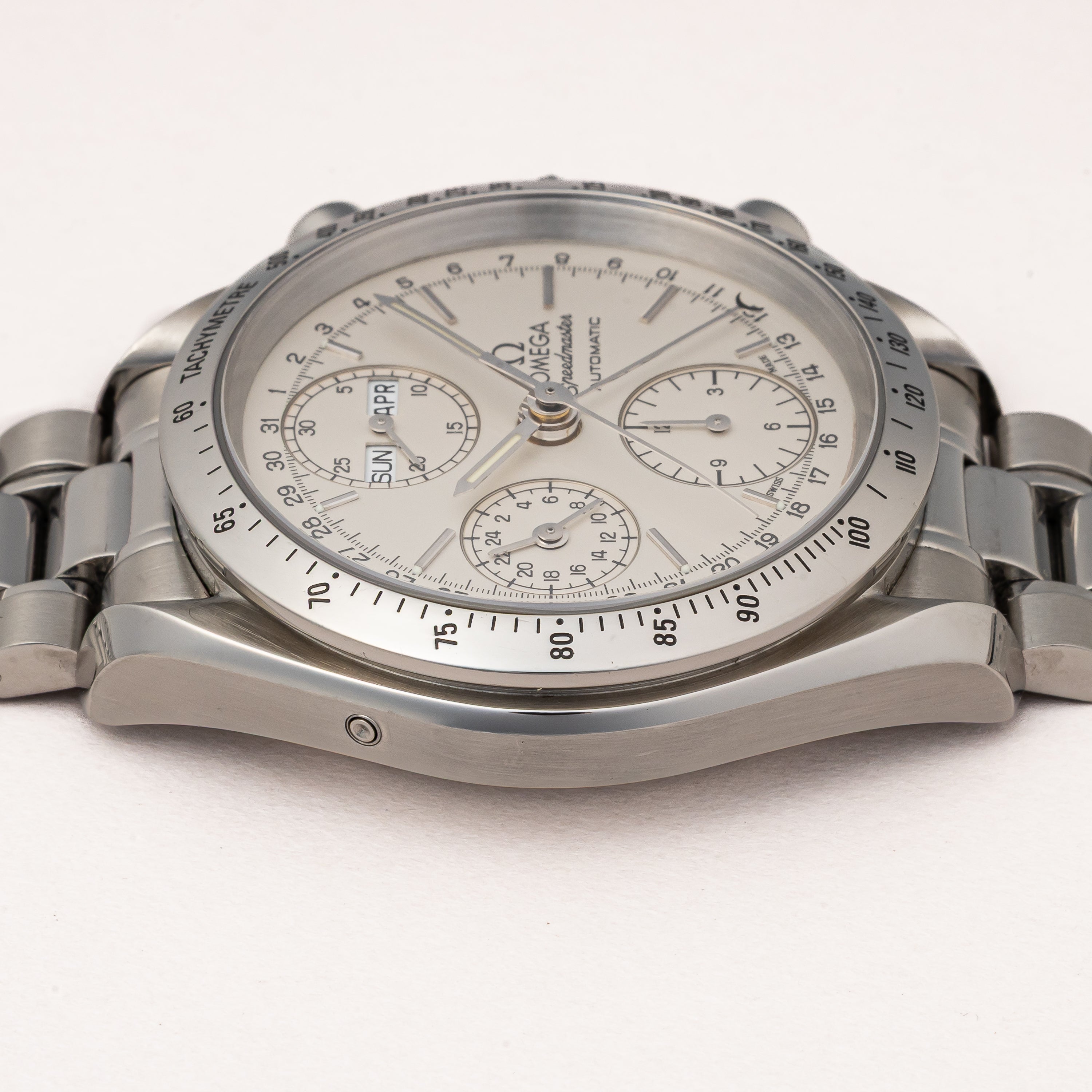 オメガ スピードマスター トリプルカレンダークロノグラフ 1998年製 自動巻 ギャラ付き