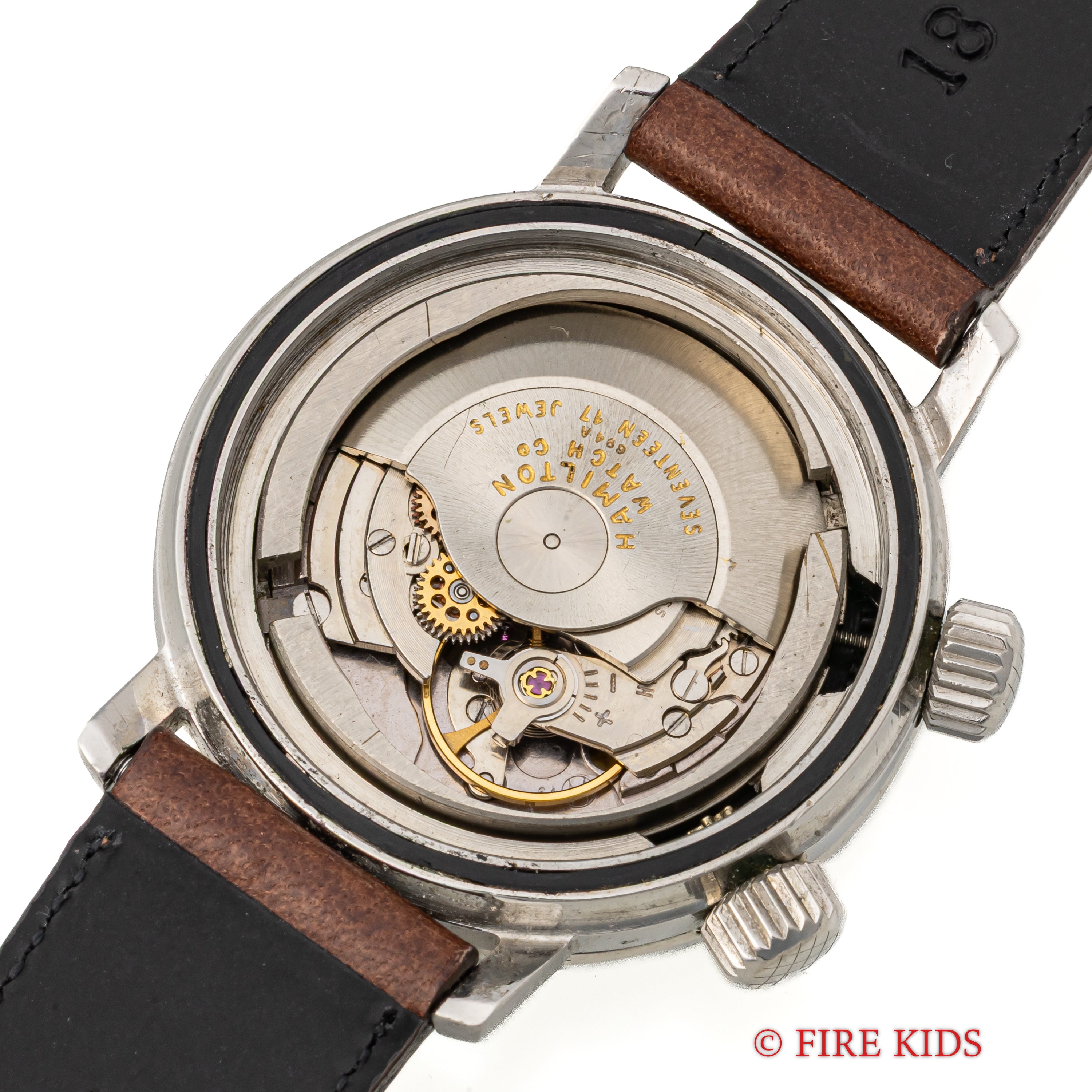 ハミルトンアクアデイト600 1960年代 36㎜スーパーコンプレッサーケース 自動巻 インナー回転ベゼル