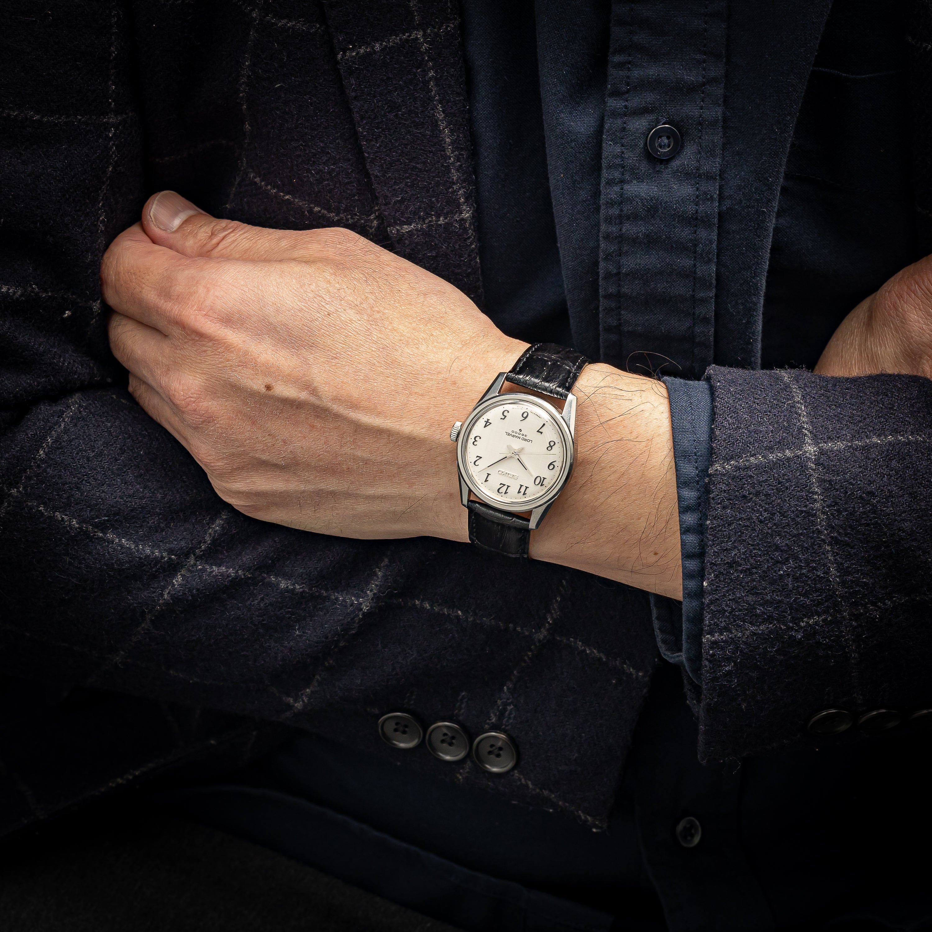 セイコー ロードマーベル 36000 1969年製 手巻き 10振動 Ref.5740-8000 全アラビアダイヤル