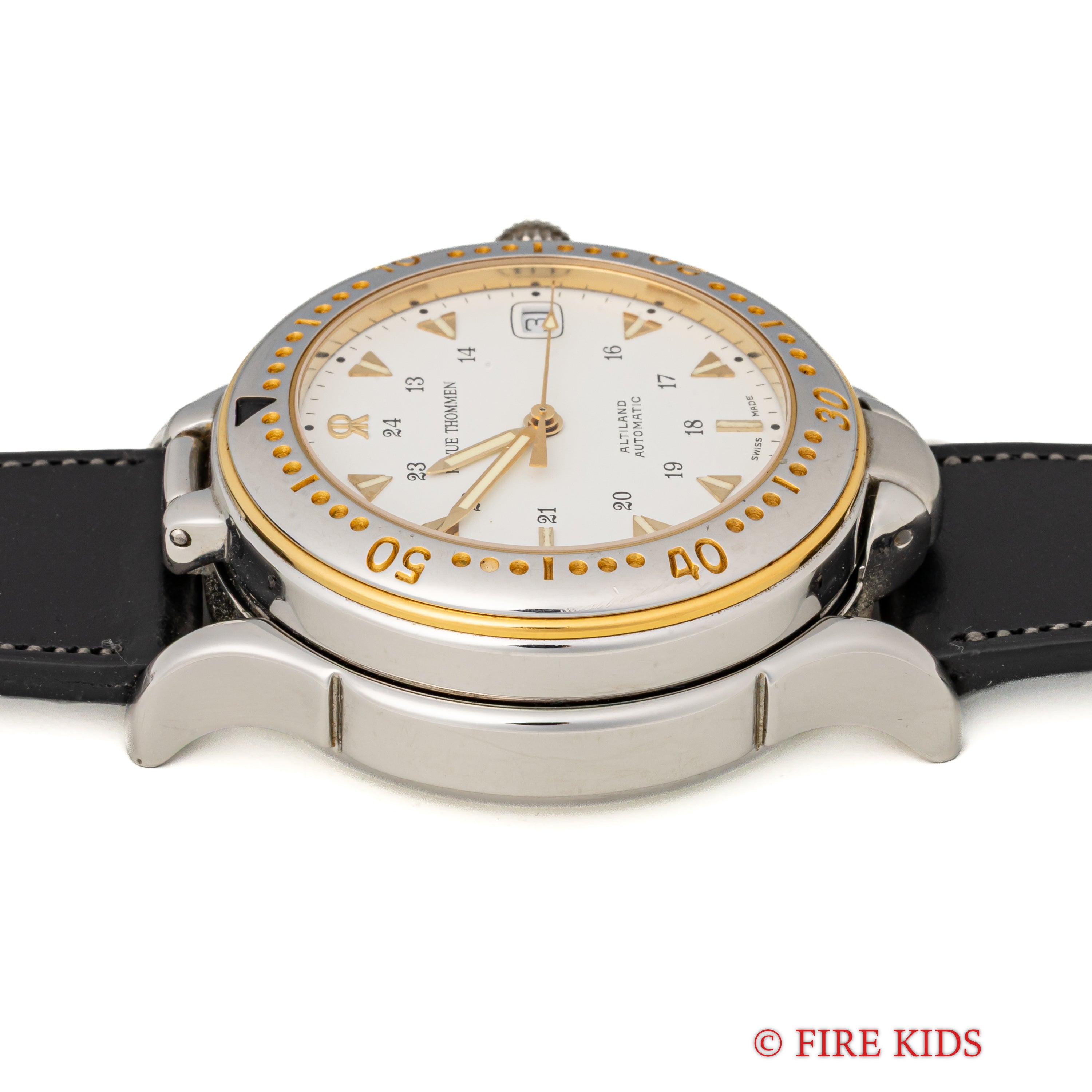 レビュートーメン アルティランド 1990年代製 自動巻 コンパス 高度計付きフィールドウオッチ