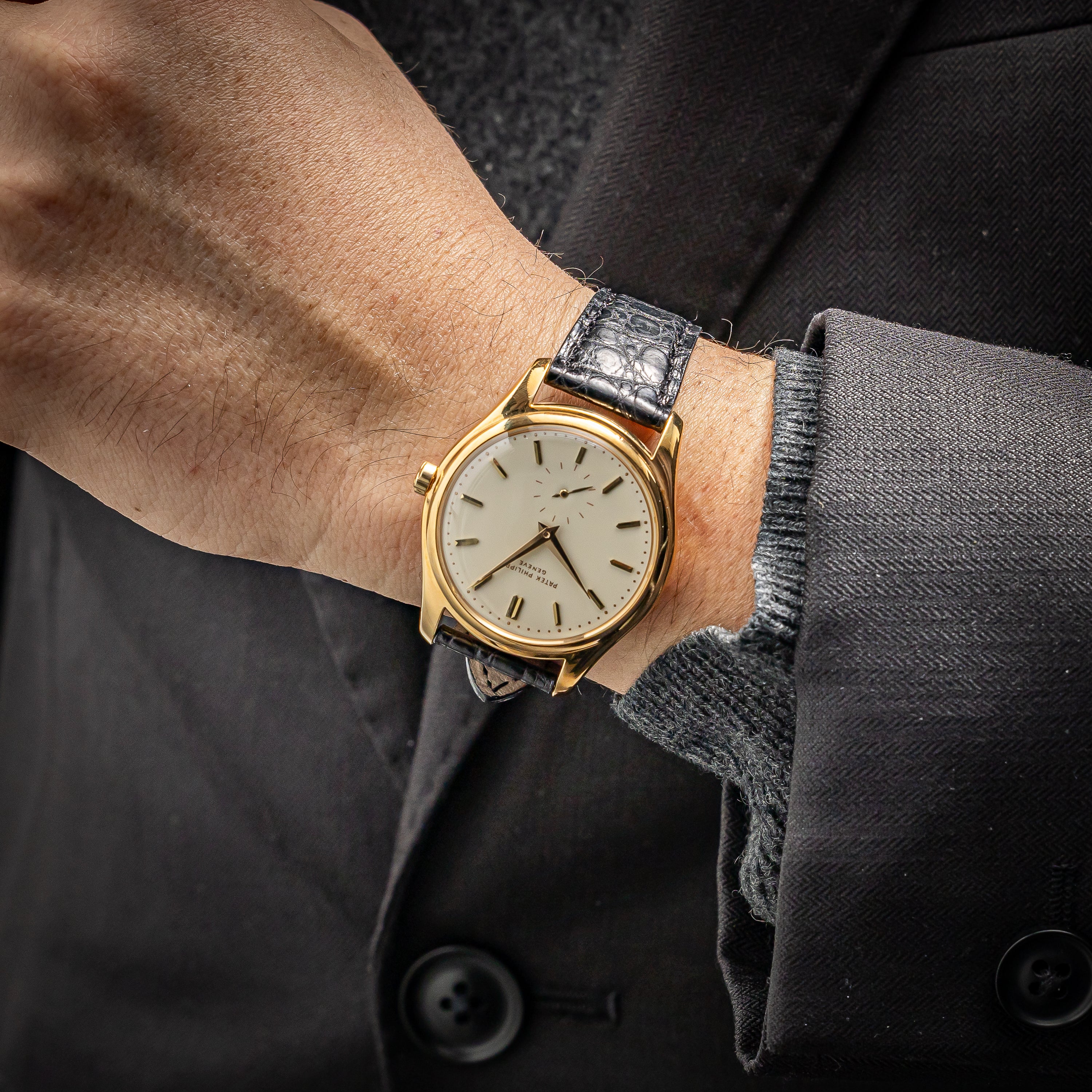 パテック・フィリップ Ref.2526 トロピカル 1954年製 18KYG Cal.12-600 自動巻き アーカイブ付き