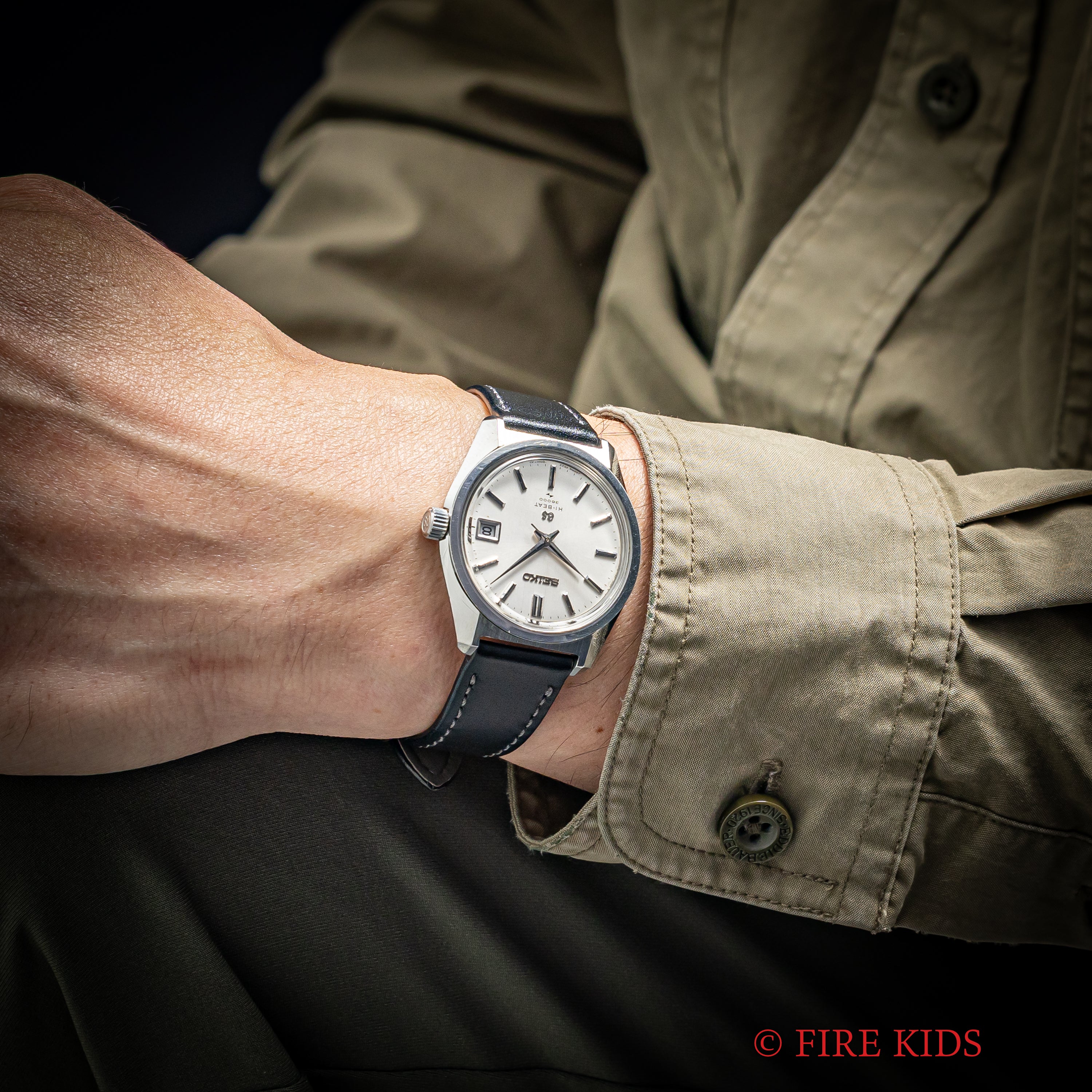 グランドセイコー1968年製 10振動手巻き 45GS Ref.4522-8000 ハイビート セイコースタイルケース 箱付き