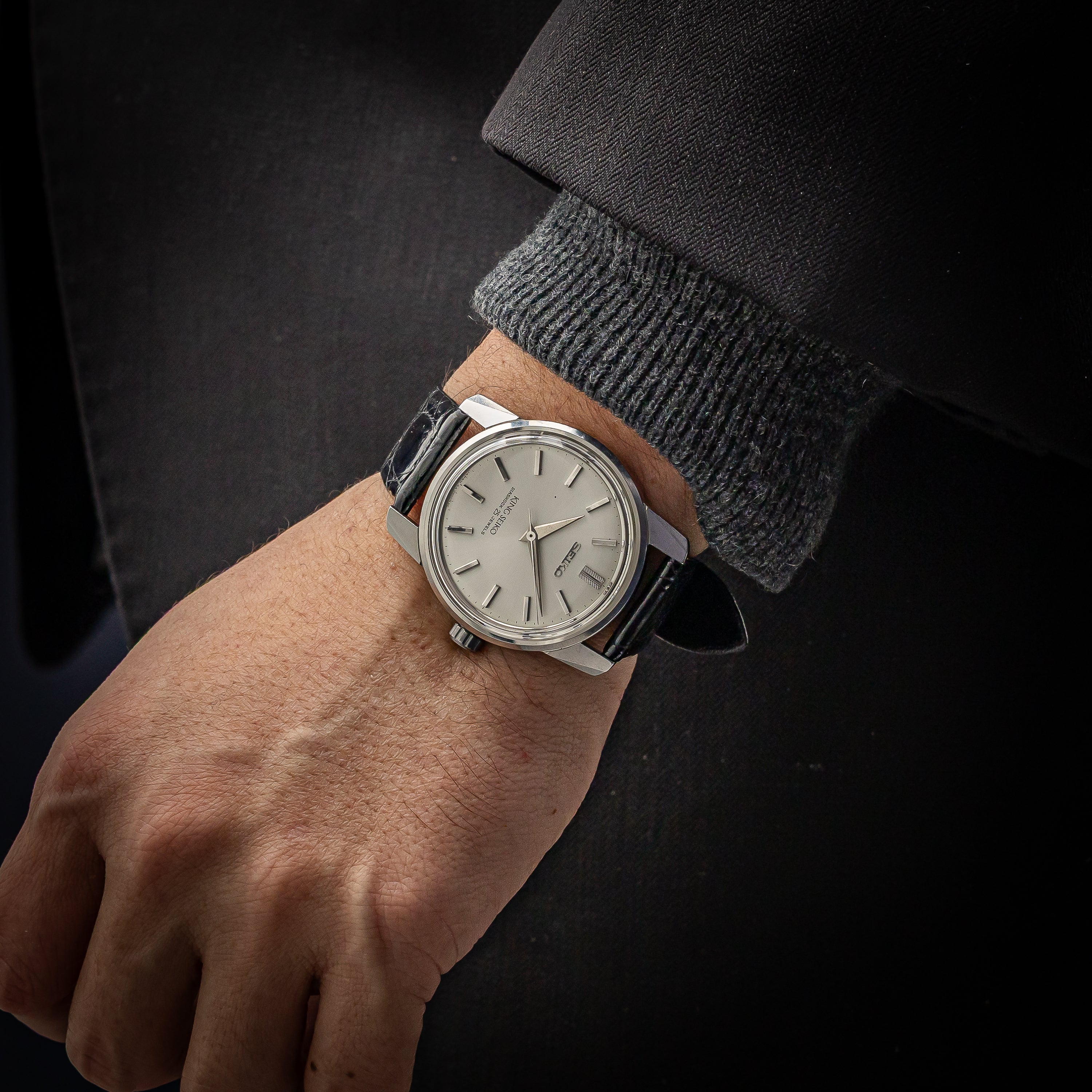 キングセイコー 1964年製 Ref.44999 44KS 手巻き 前期型 楯メダリオン