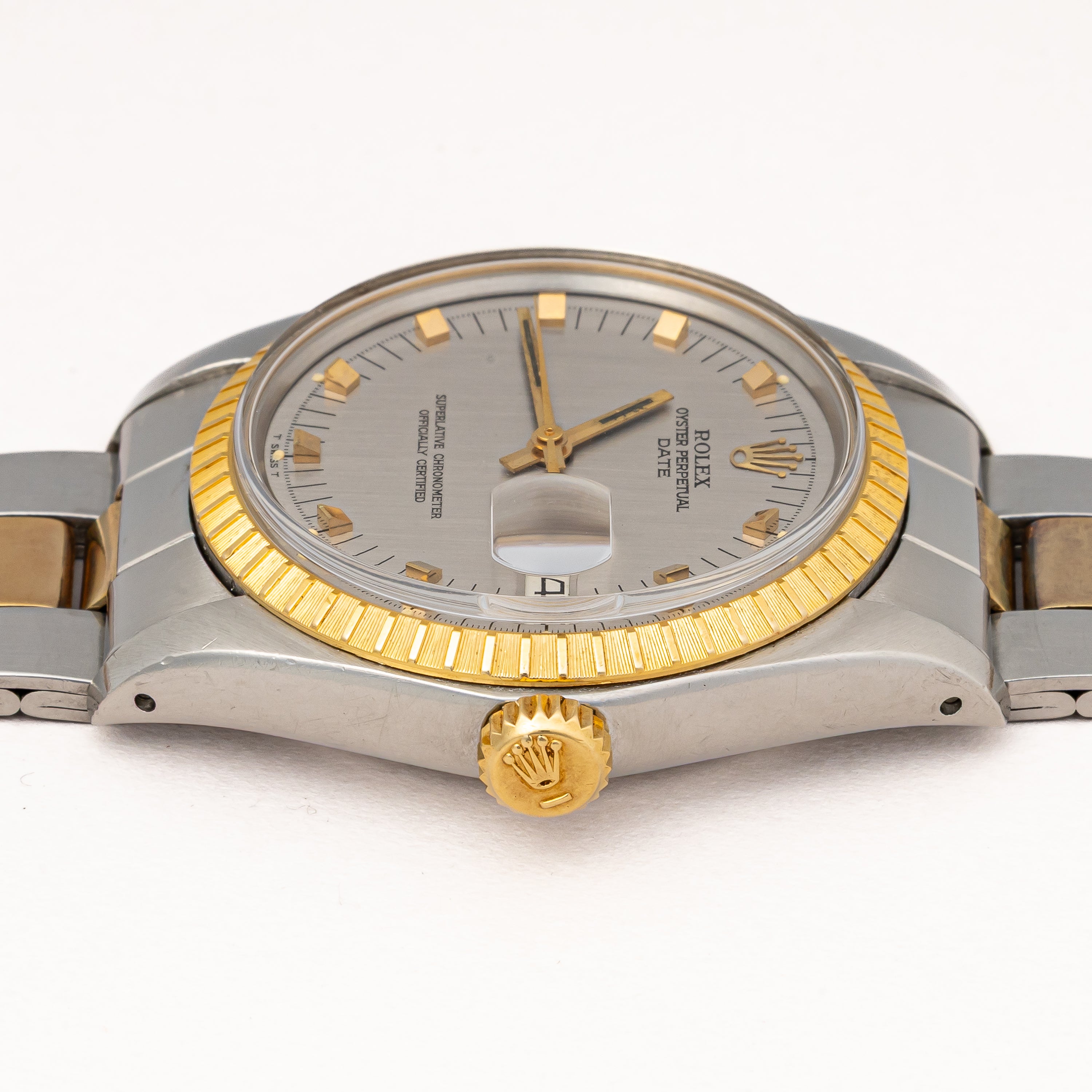 ロレックス オイスターパーペチュアルデイト コンビ 純正ブレス