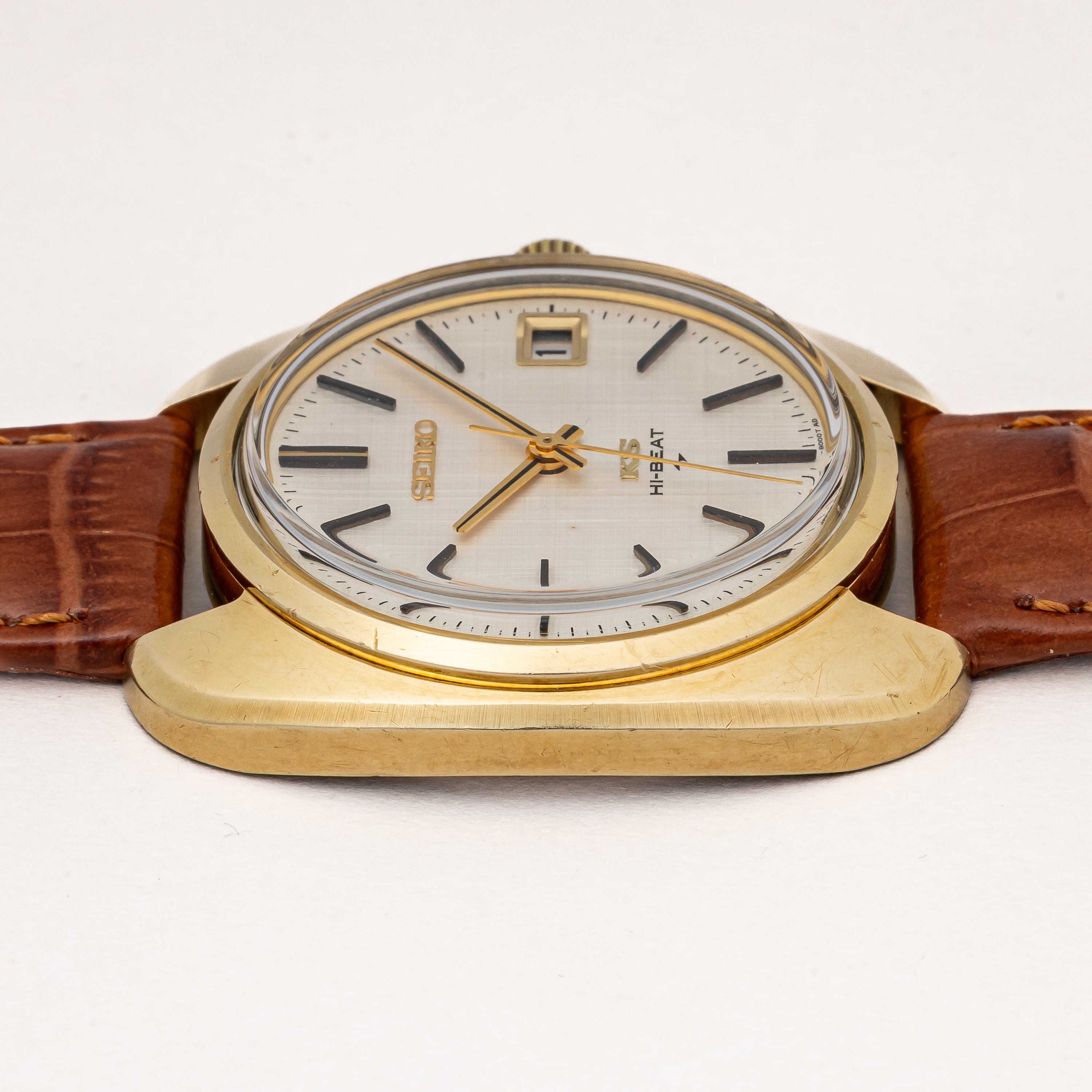 キングセイコー ハイビート 手巻き リネンダイヤル