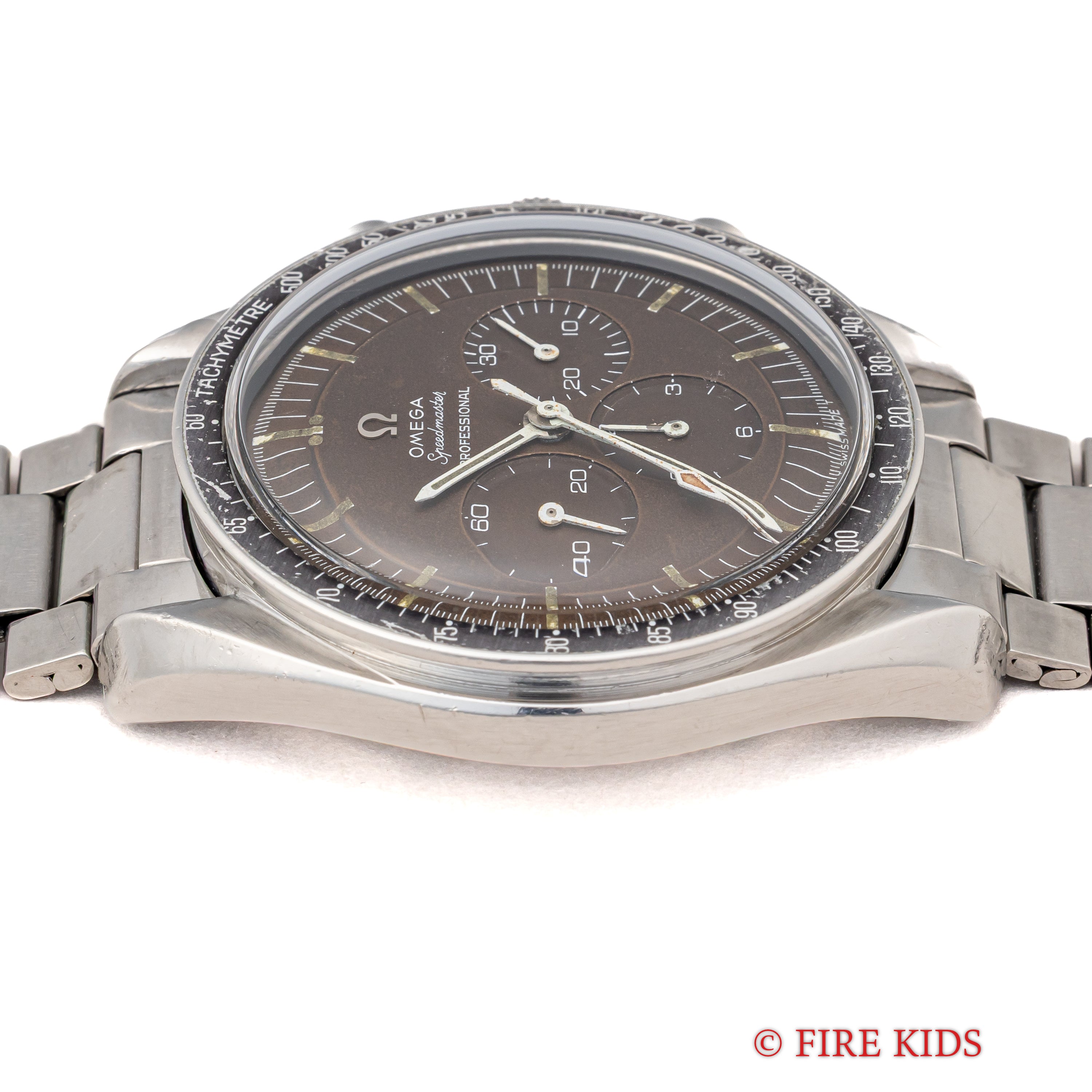 オメガ スピードマスター プロフェッショナル 4th 1967年製 Ref.105.012 Cal.321 トロピカルダイヤル キャタピラブレス付き 手巻き