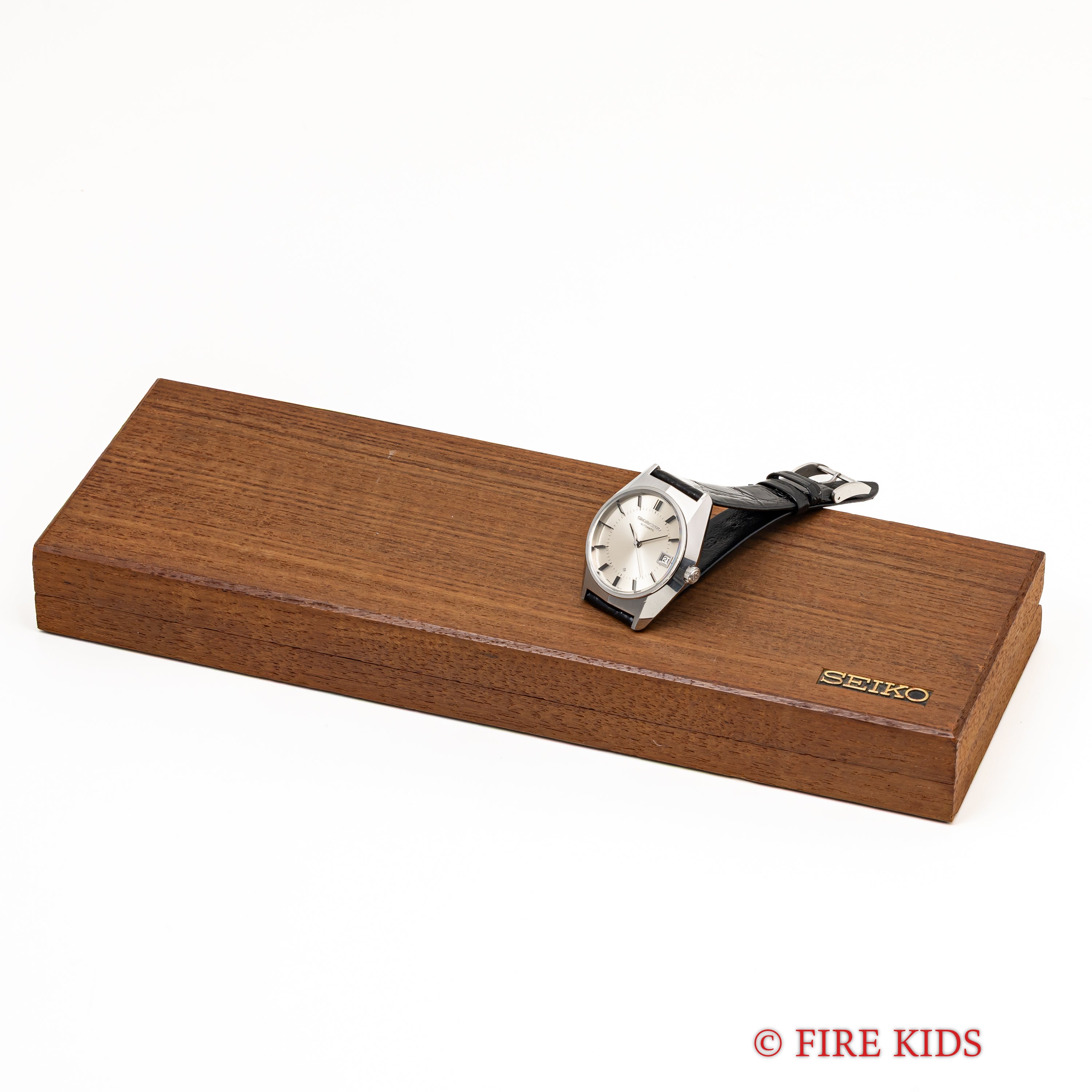 グランドセイコー V.F.Aファーストモデル Ref.6185-8020 1970年製 61V.F.A 桐箱、純正尾錠付き