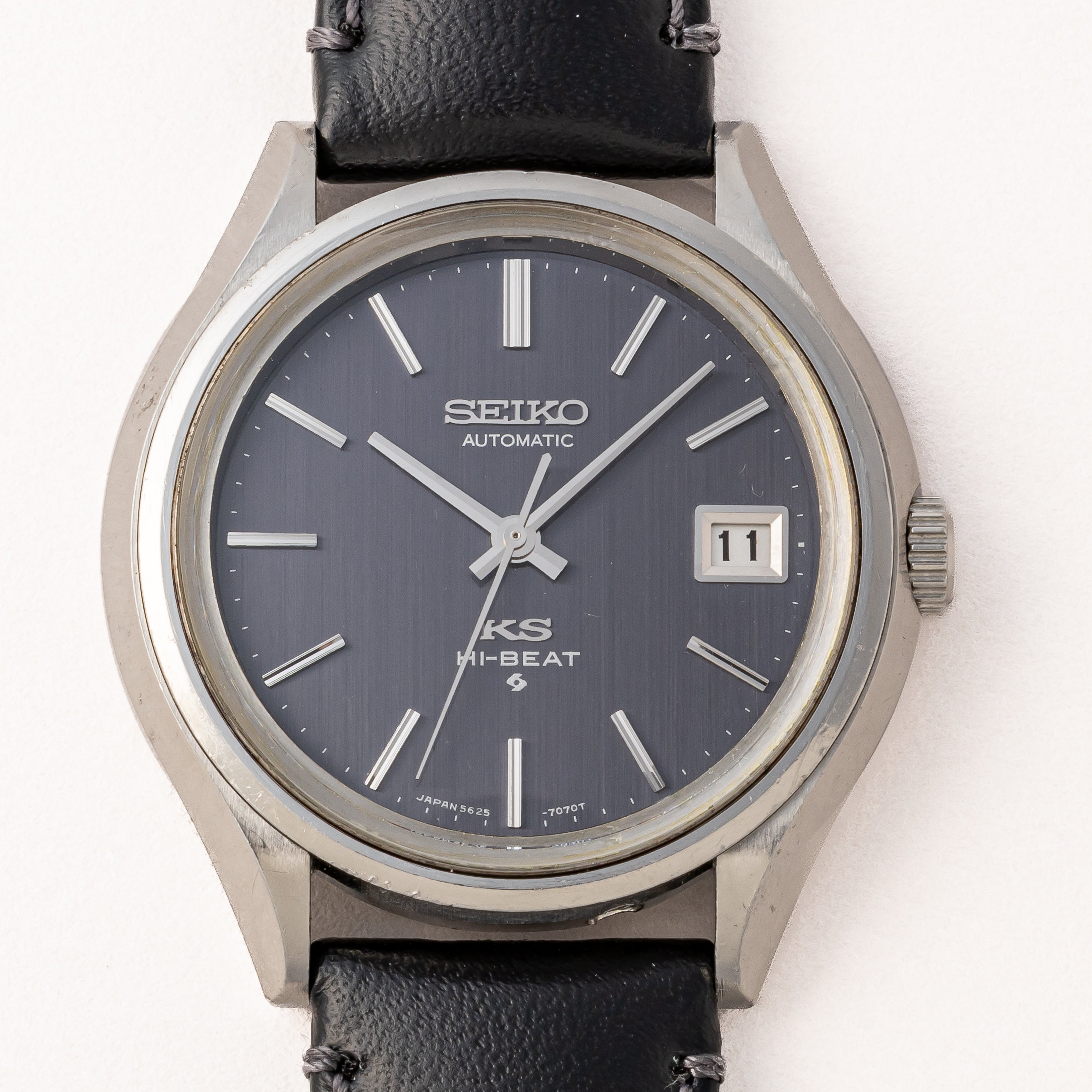 キングセイコー ハイビート 1972年製 Ref.5625-7120 ワンピースケース ブルーダイヤル