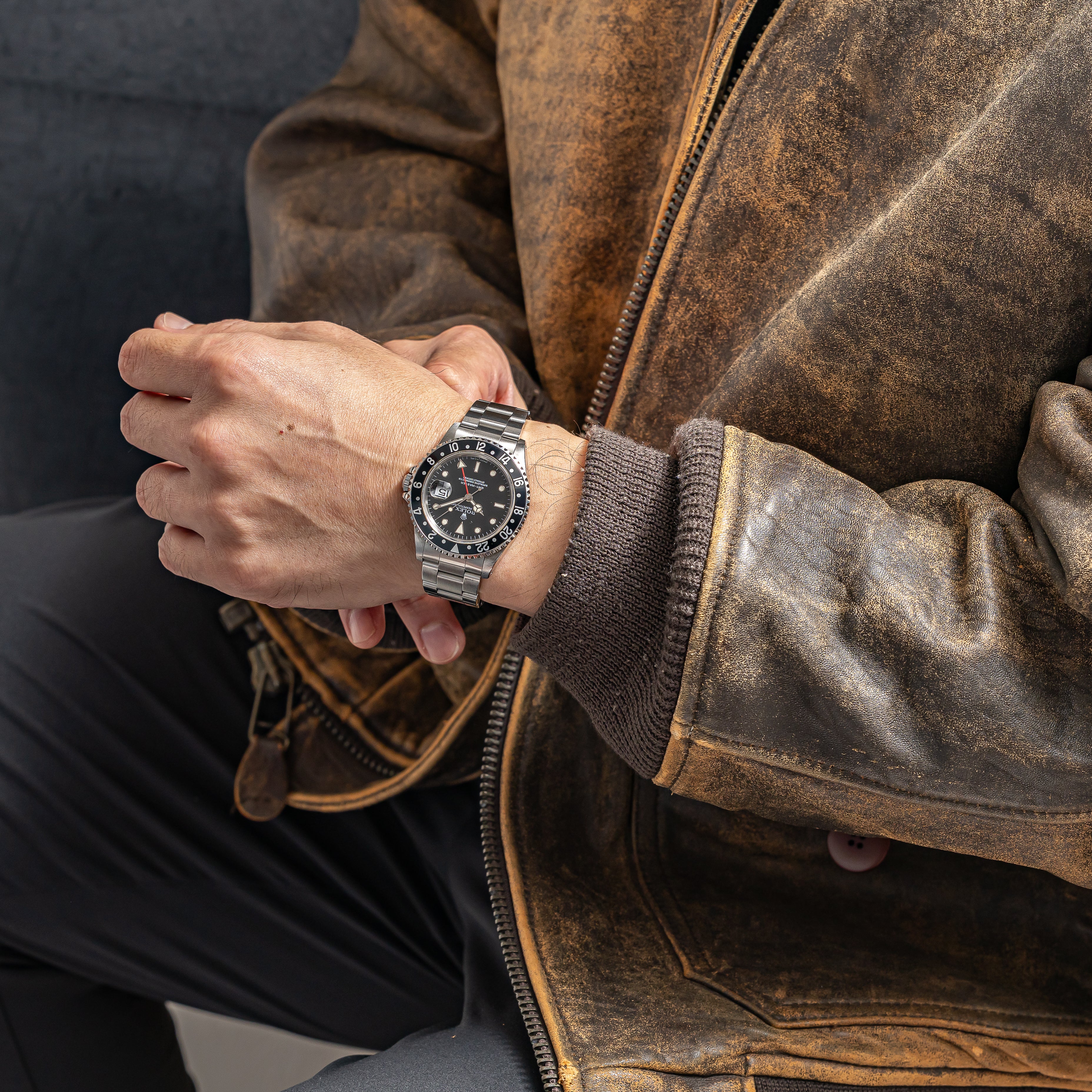 ロレックス GMTマスター 1997年製 Ref.16700 黒ベゼル