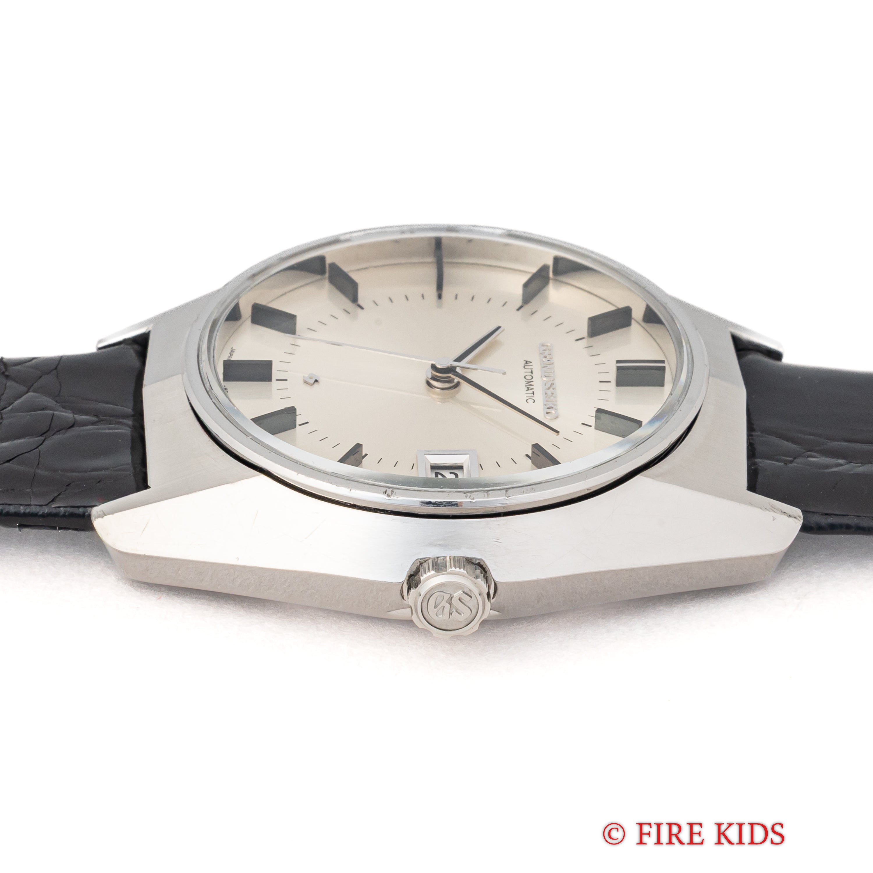 グランドセイコー V.F.Aファーストモデル Ref.6185-8020 1970年製 61V.F.A 桐箱、純正尾錠付き