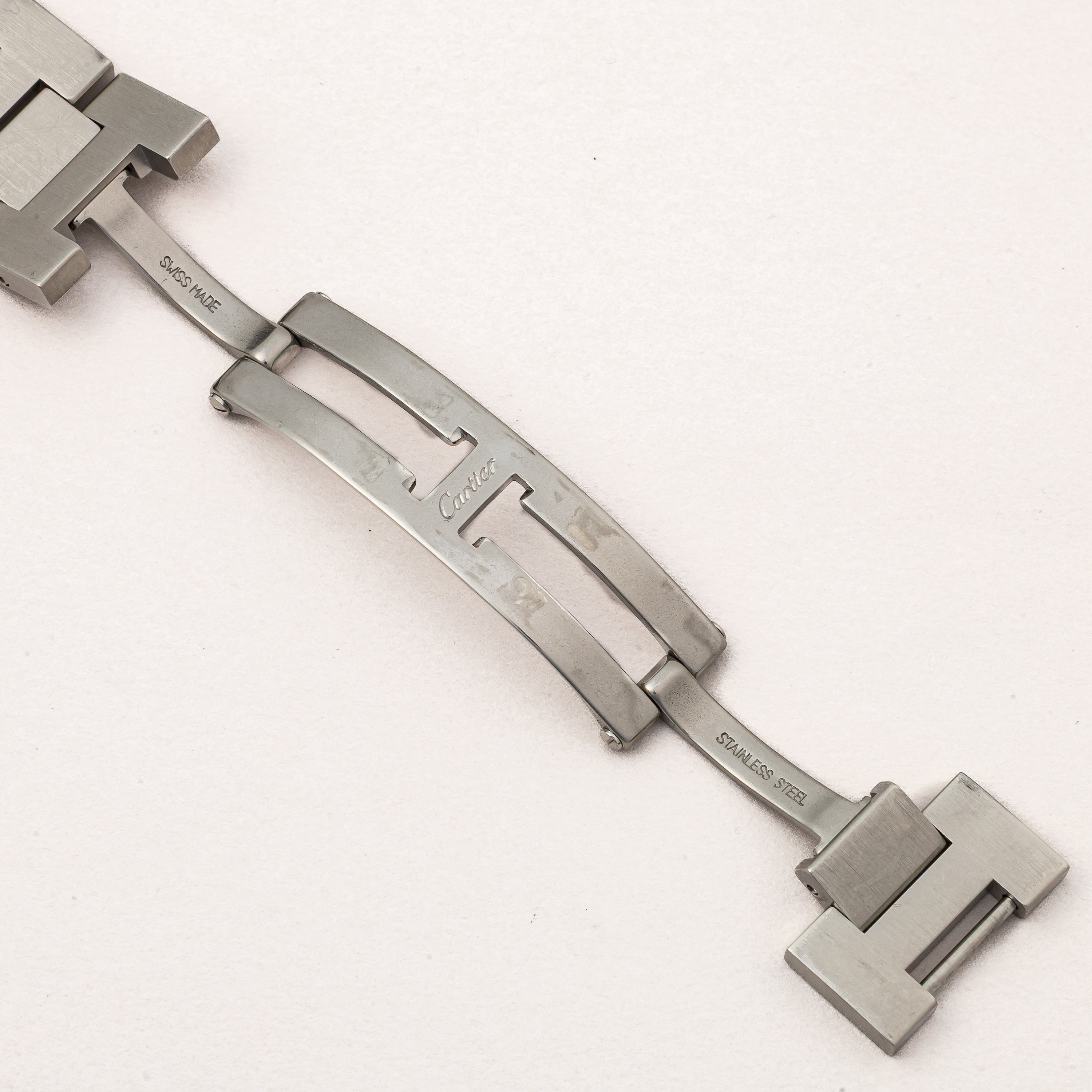 カルティエ パシャC ブラックダイヤル 35㎜ 自動巻トリチウム夜光