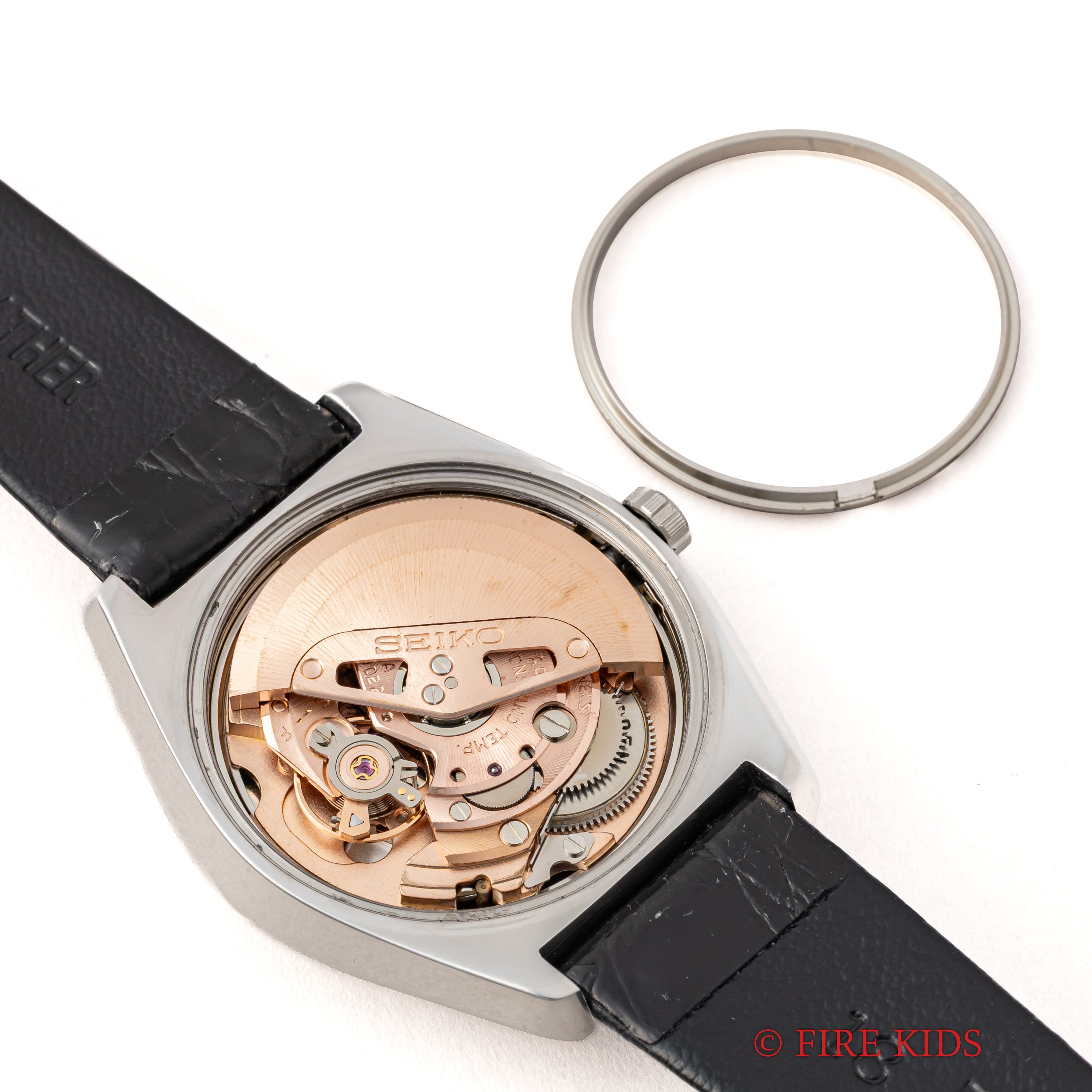 グランドセイコー V.F.Aファーストモデル Ref.6185-8020 1970年製 61V.F.A 桐箱、純正尾錠付き