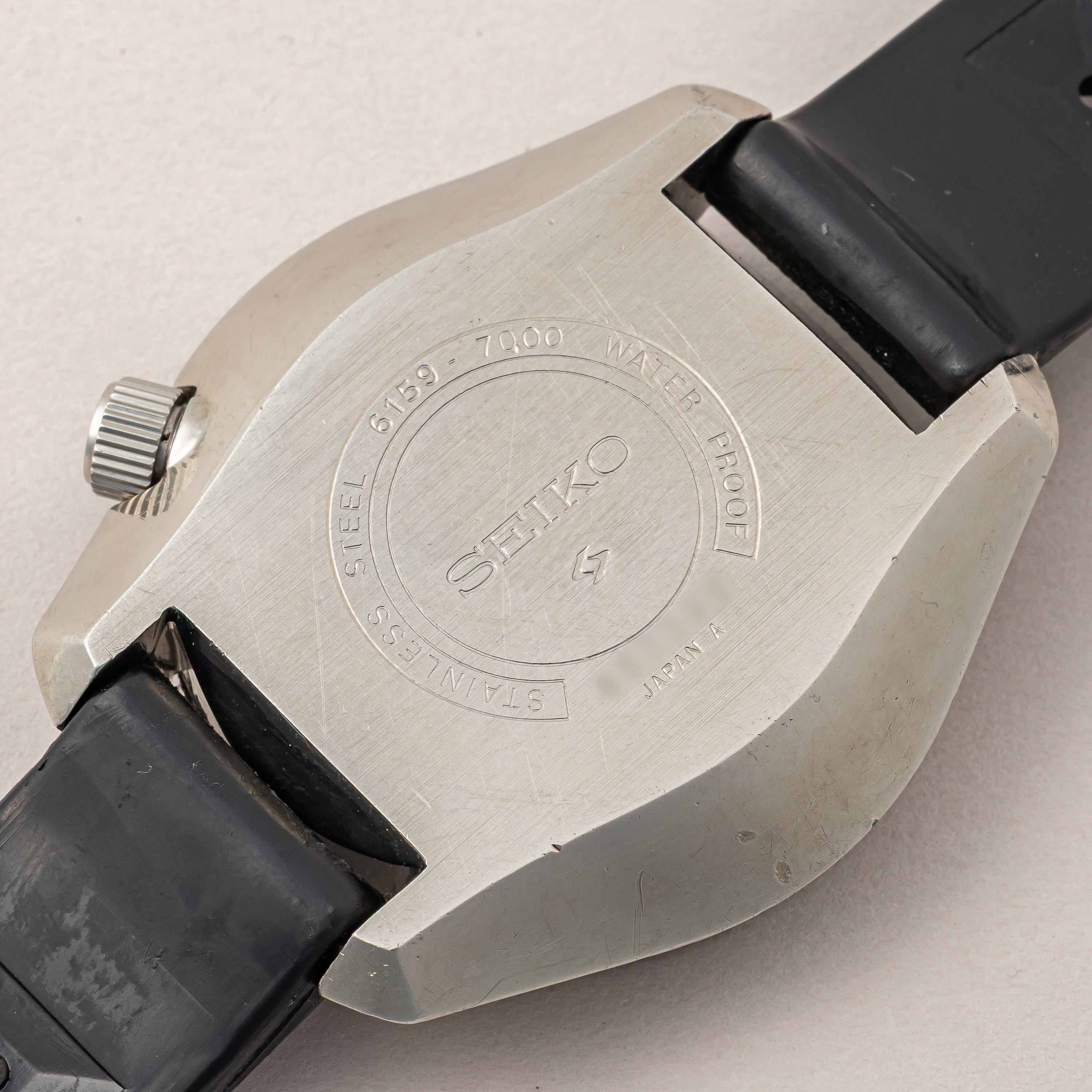 セイコー プロフェッショナル300mダイバー 10振動自動巻き オリジナルウレタンベルト