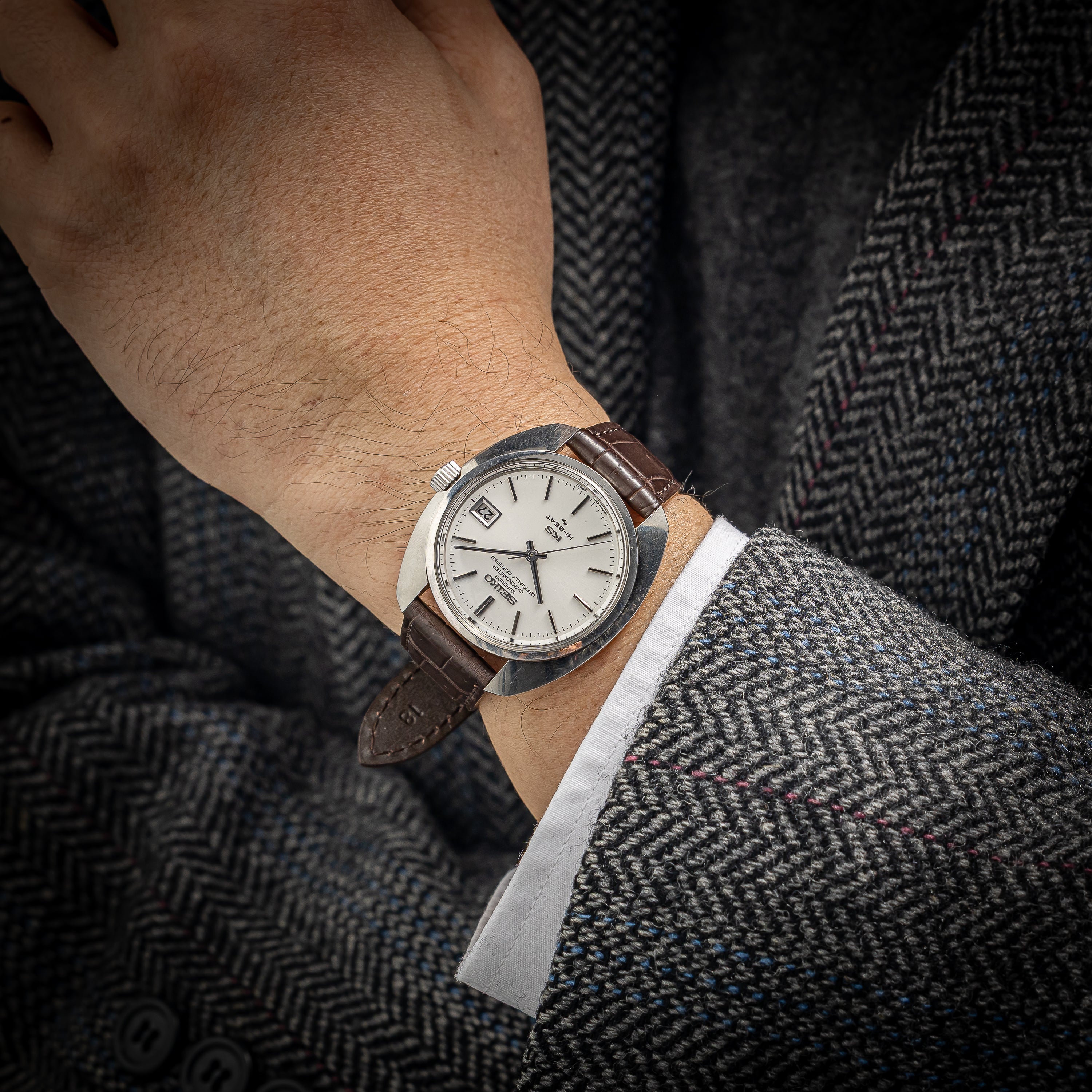 キングセイコー スーペリアクロノメーター 1969年製 10振動手巻き Ref.4502-8010