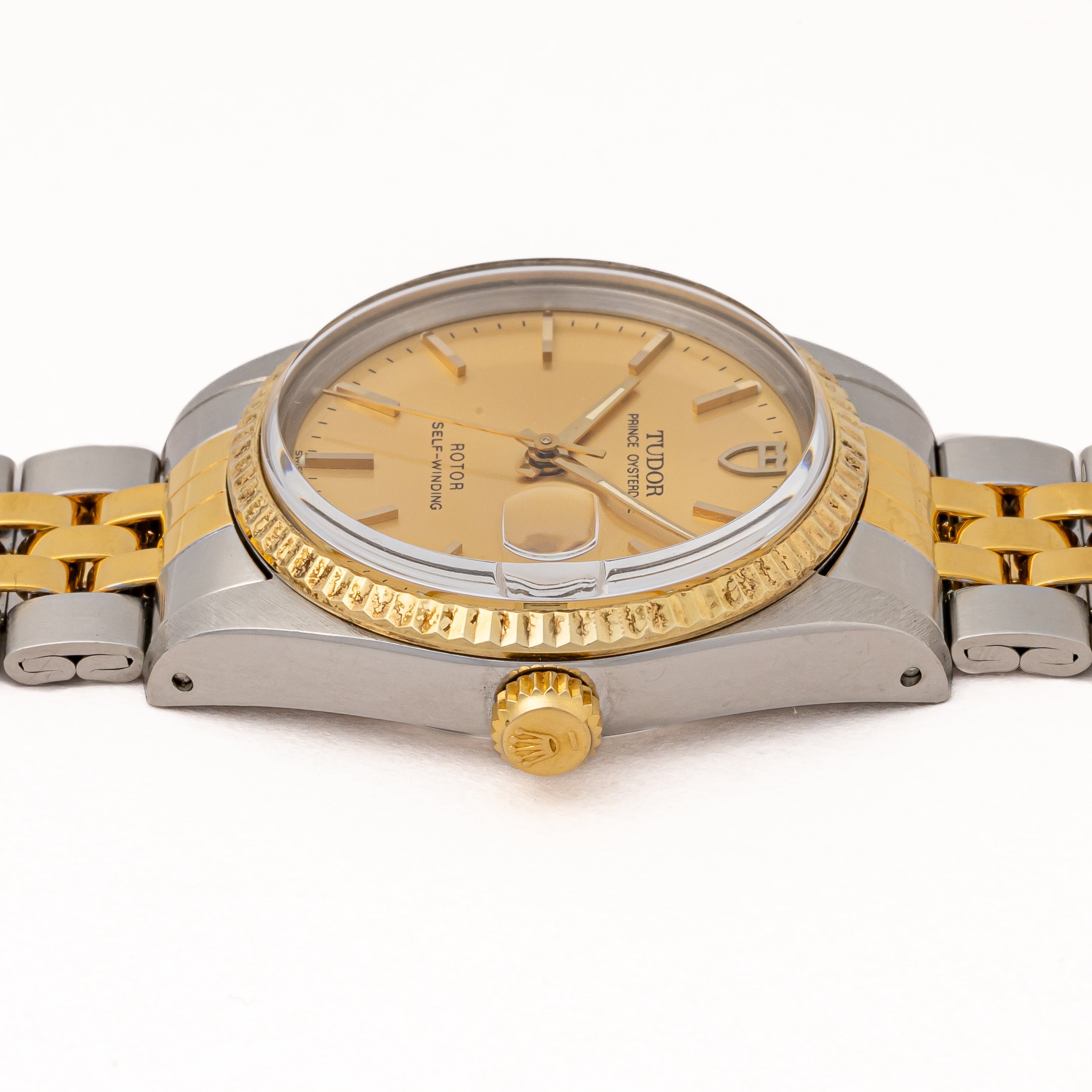 チューダー プリンスオイスターデイト 1989年製 コンビ Ref.72033 ギャラ付き