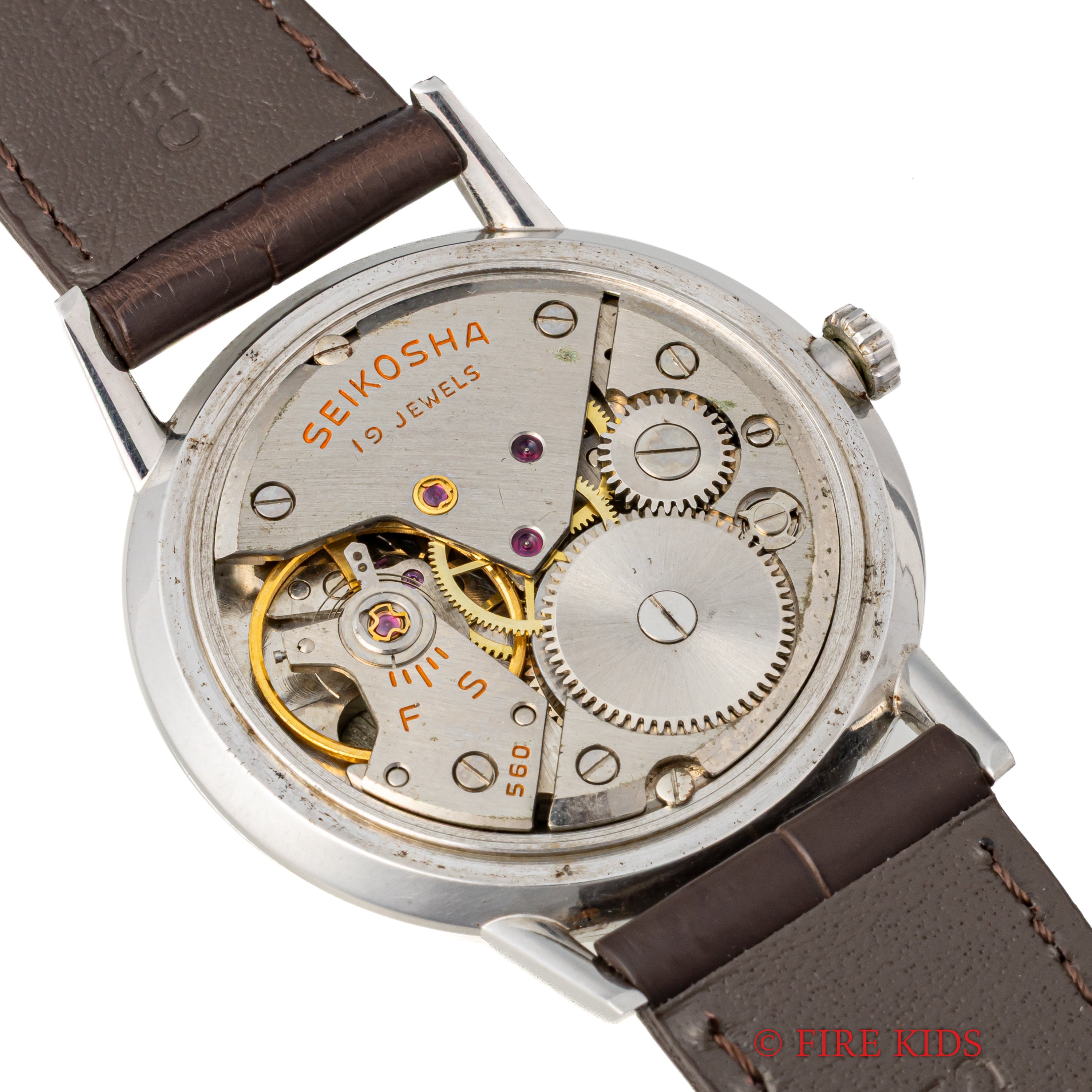 セイコー クラウン 1960年製(昭和35年製) Ref.15002 レコード文字盤