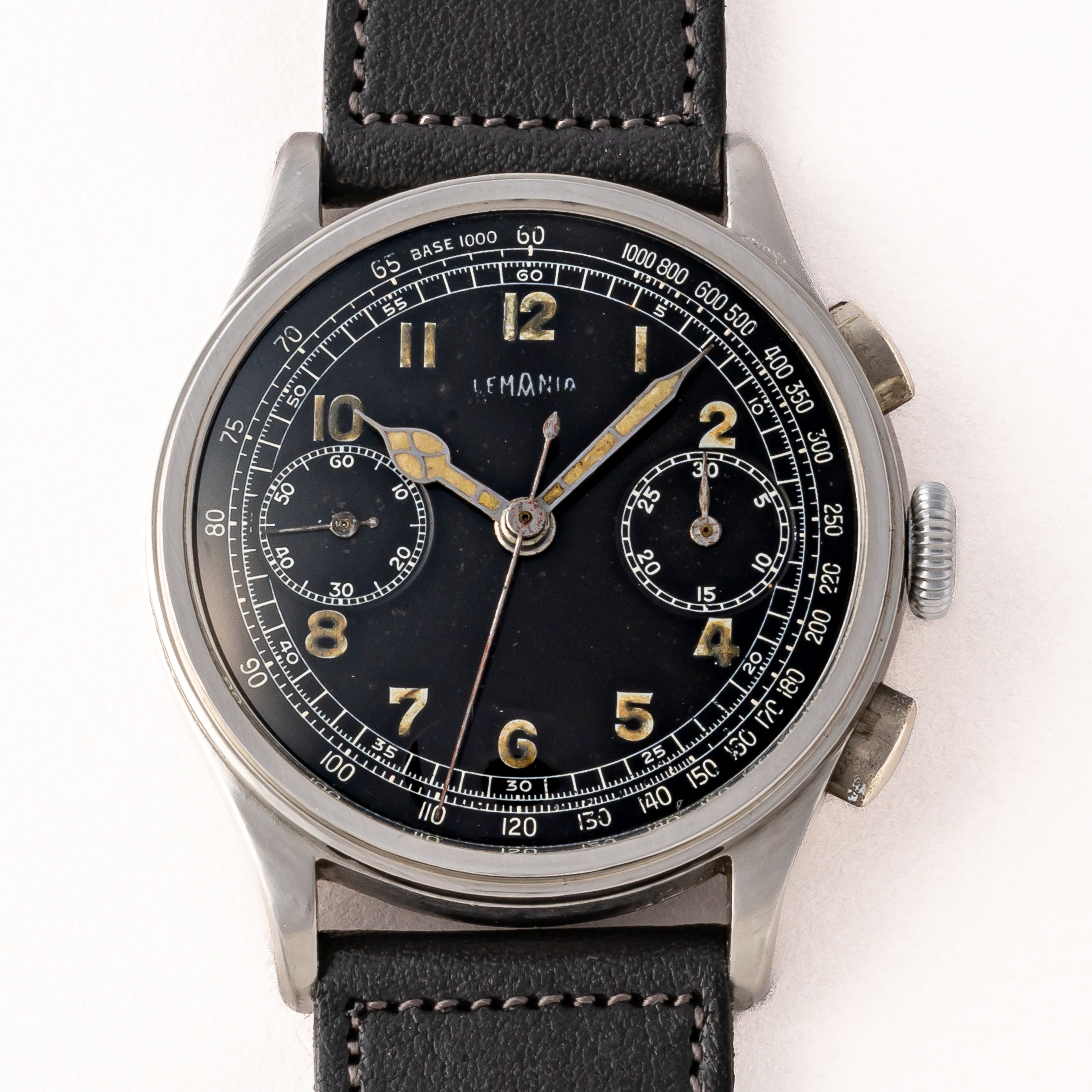 レマニア 2レジスター クロノグラフ 1940年代製 手巻き Cal.15TL