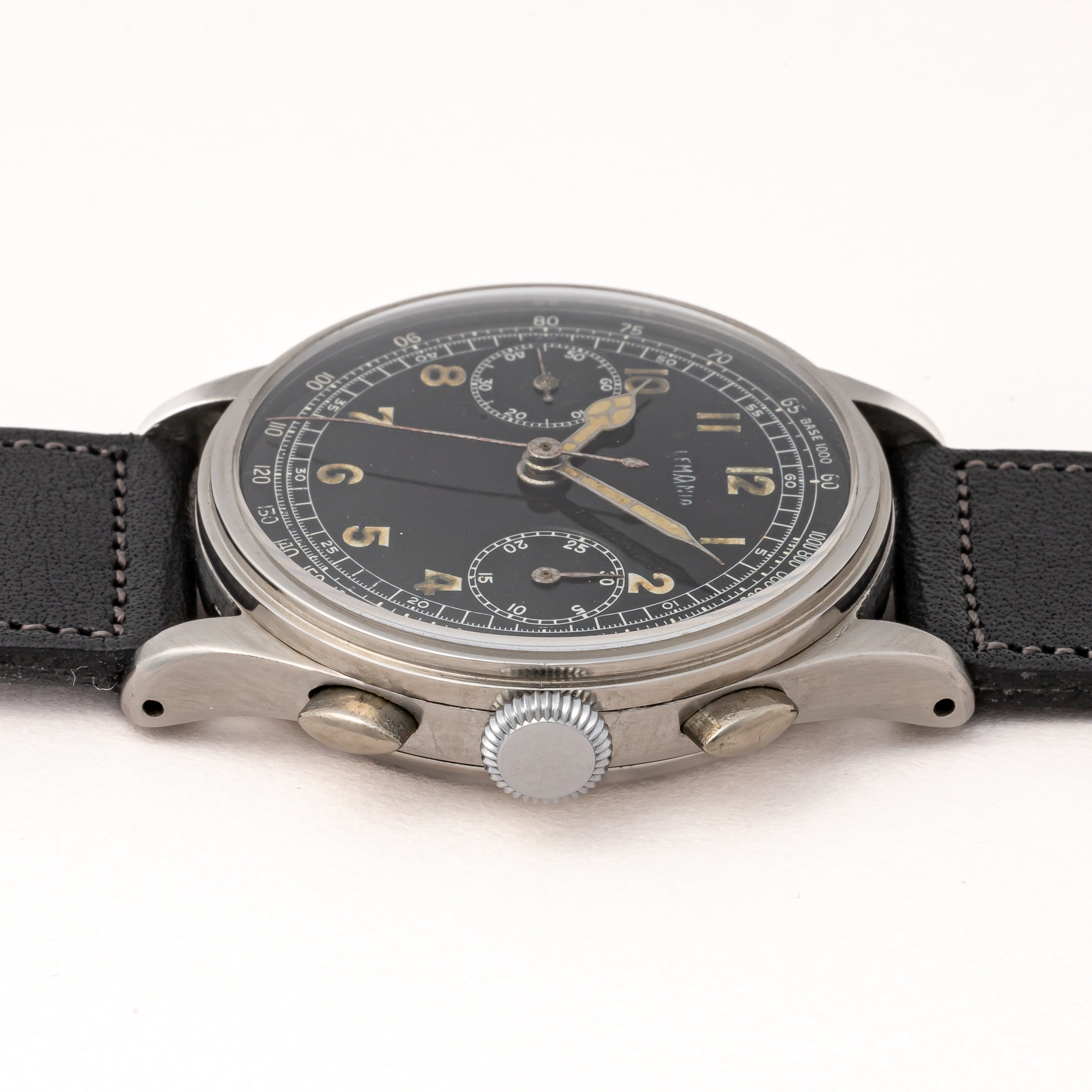 レマニア 2レジスター クロノグラフ 1940年代製 手巻き Cal.15TL