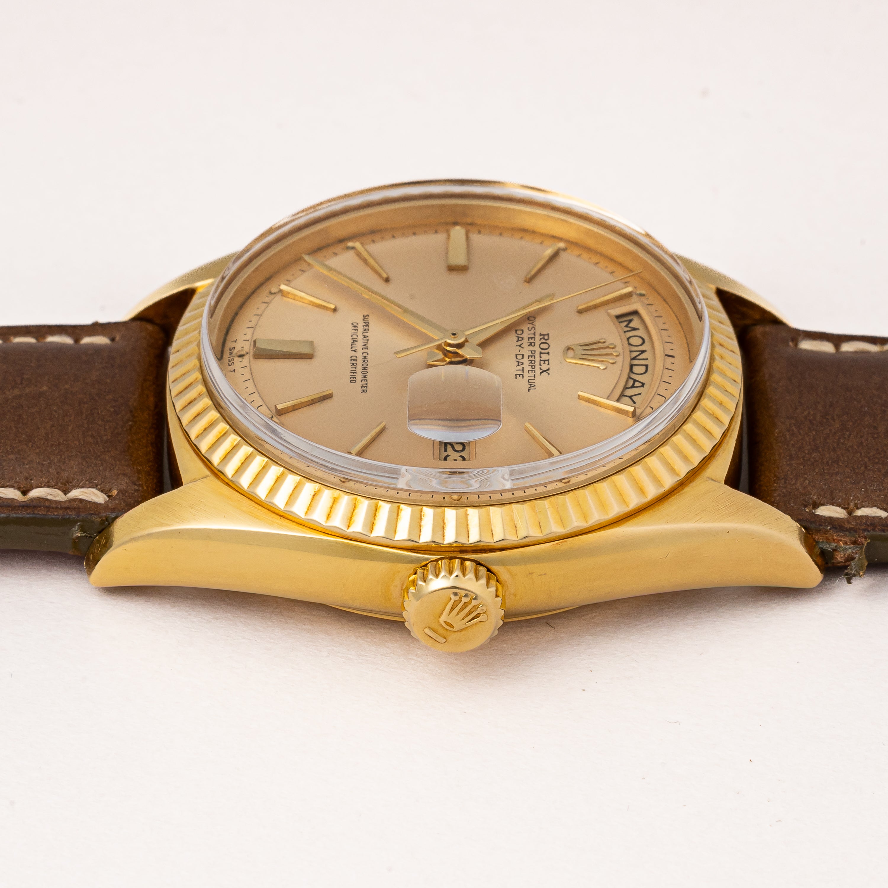 ロレックス デイデイト 18金無垢イエローゴールド ドアストッパー 1966年製 オリジナルダイヤル