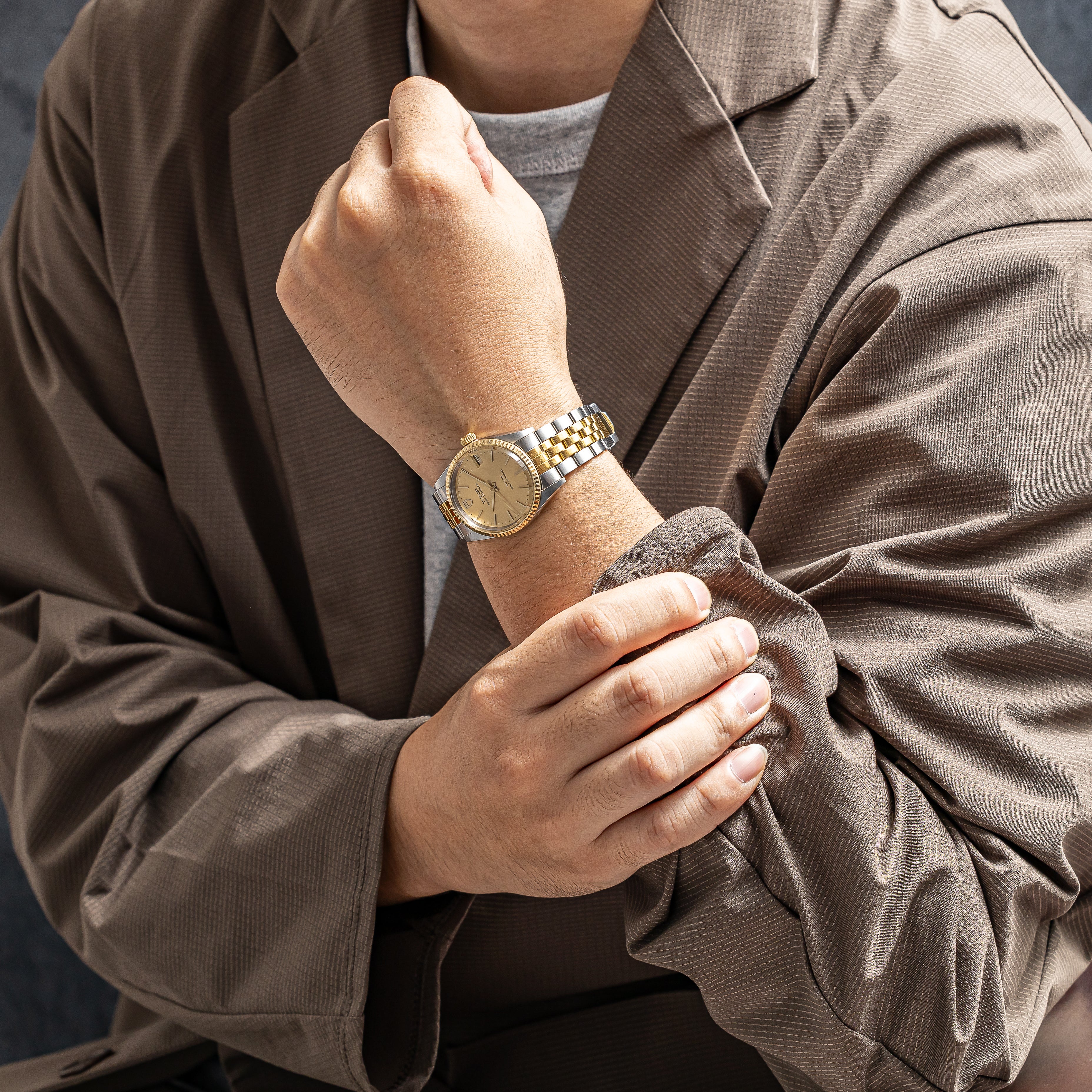 チューダー プリンスオイスターデイト 1989年製 コンビ Ref.72033 ギャラ付き