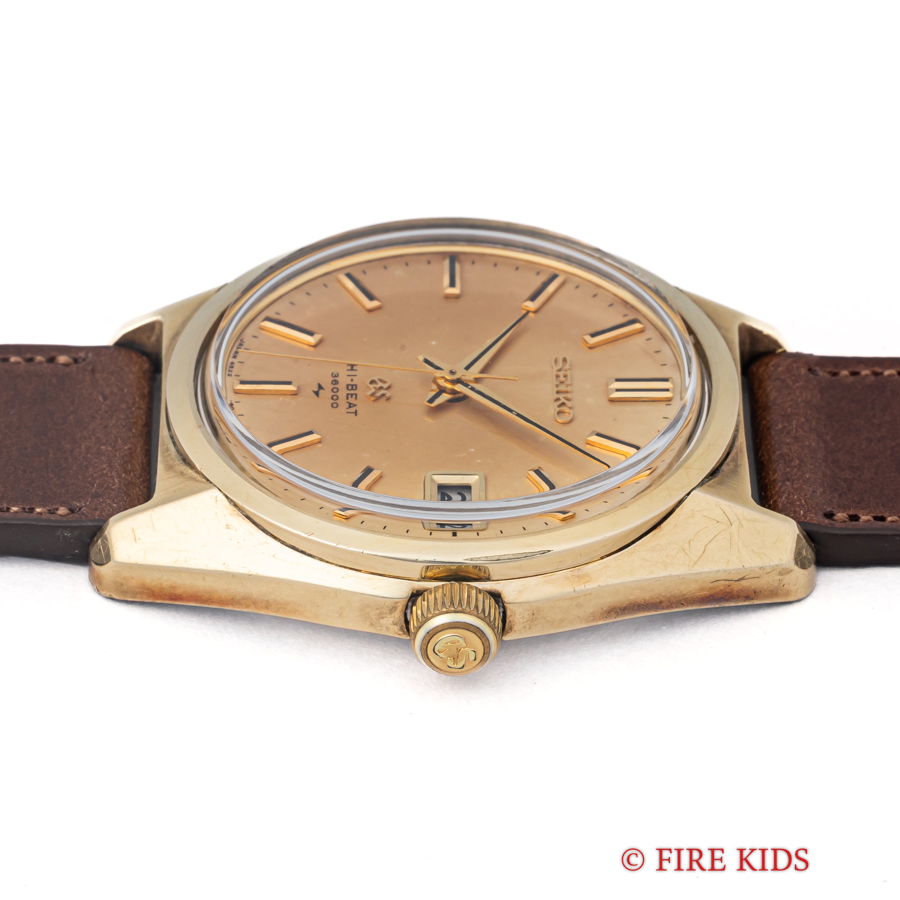 グランドセイコー 1969年製 10振動手巻 Ref.4522-8000 CAPゴールド 45GS パティーナダイヤル