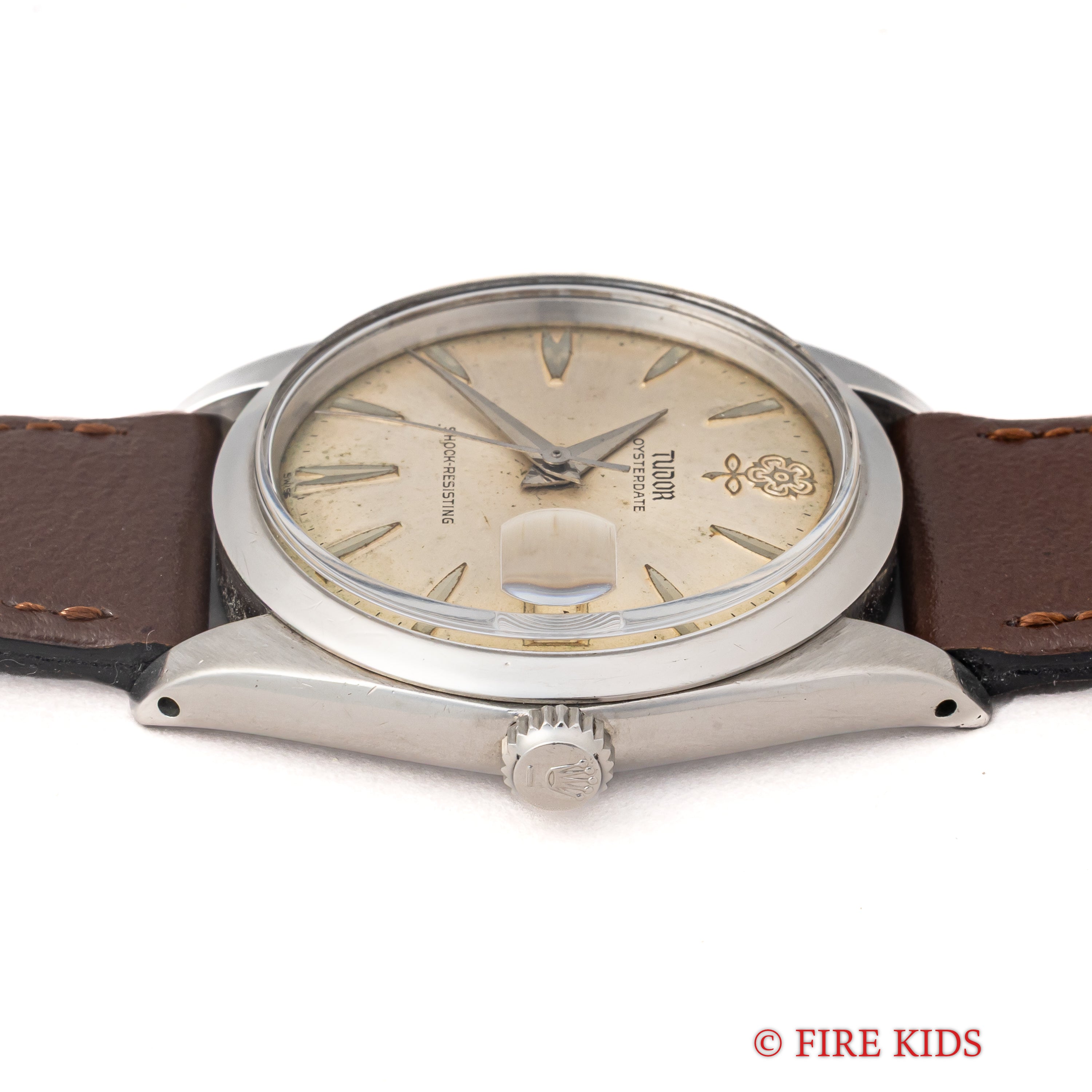 チューダー デカバラ 1964年製 オイスターデイト Ref.7962 手巻き オリジナルダイヤル