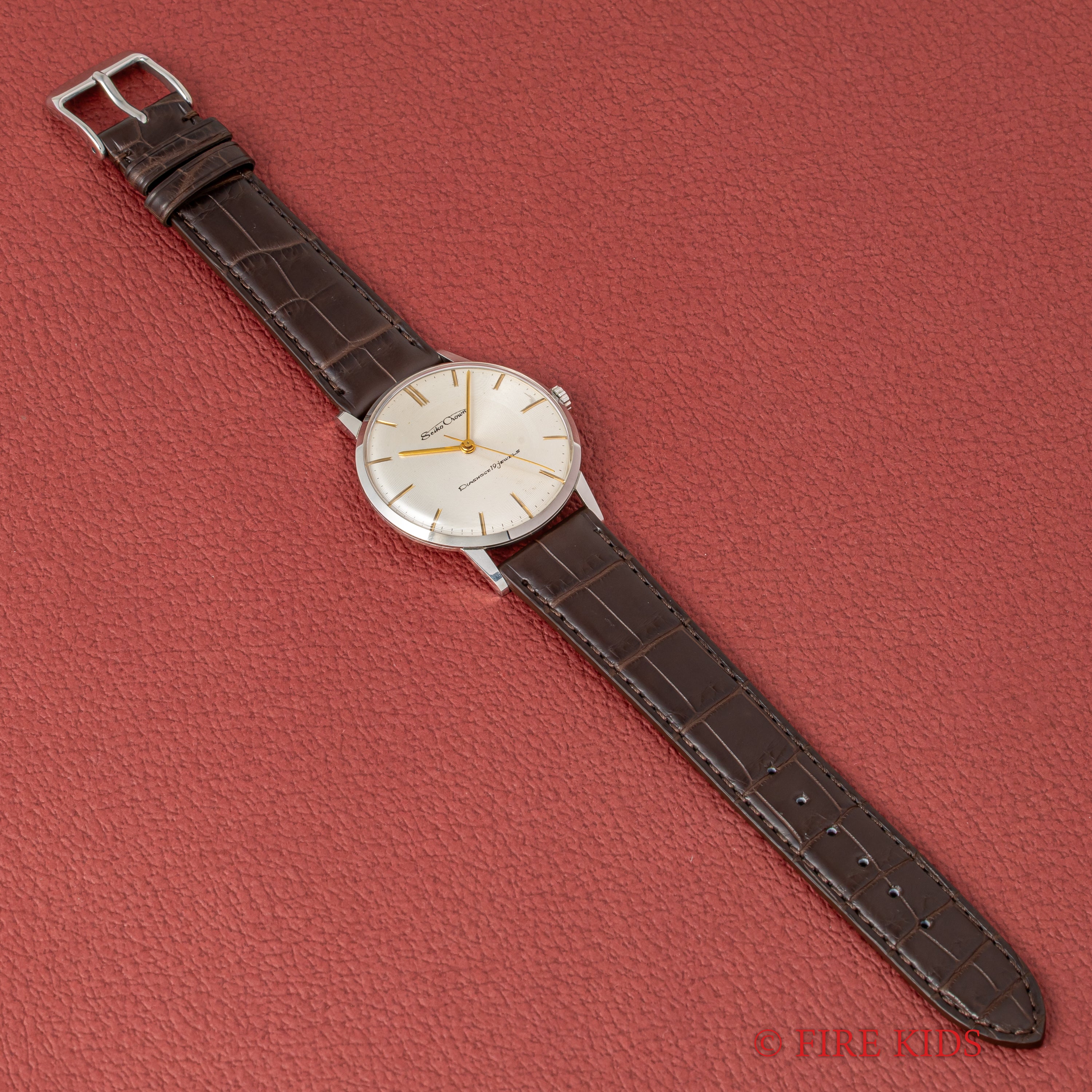 セイコー クラウン 1960年製(昭和35年製) Ref.15002 レコード文字盤