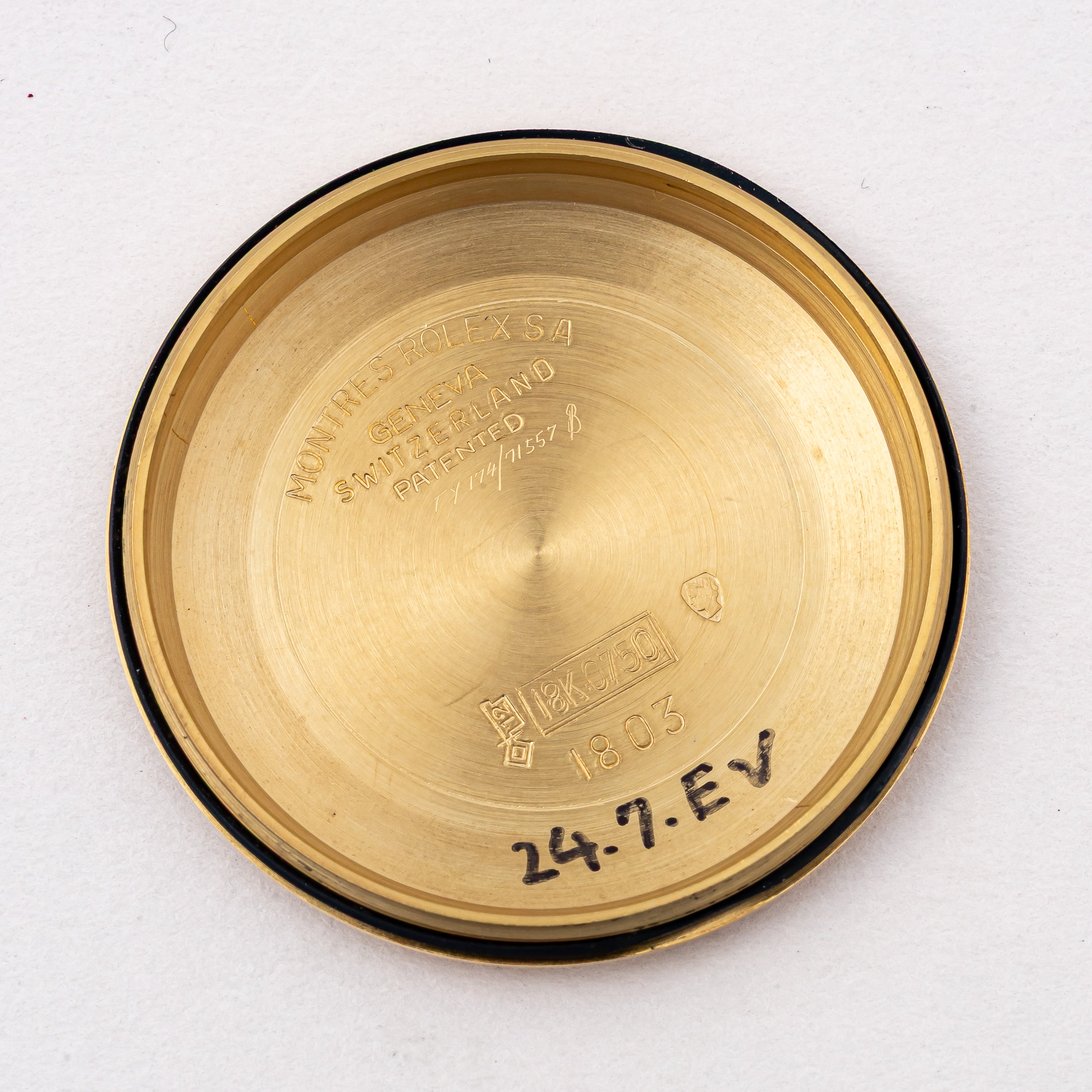 ロレックス デイデイト 18金無垢イエローゴールド ドアストッパー 1966年製 オリジナルダイヤル