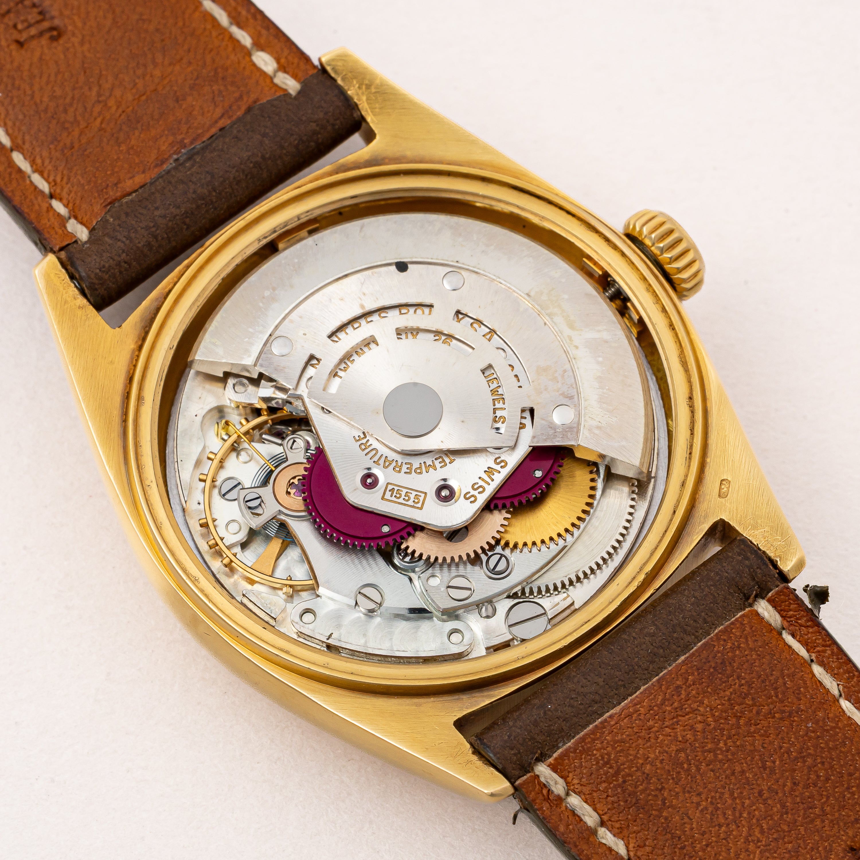 ロレックス デイデイト 18金無垢イエローゴールド ドアストッパー 1966年製 オリジナルダイヤル