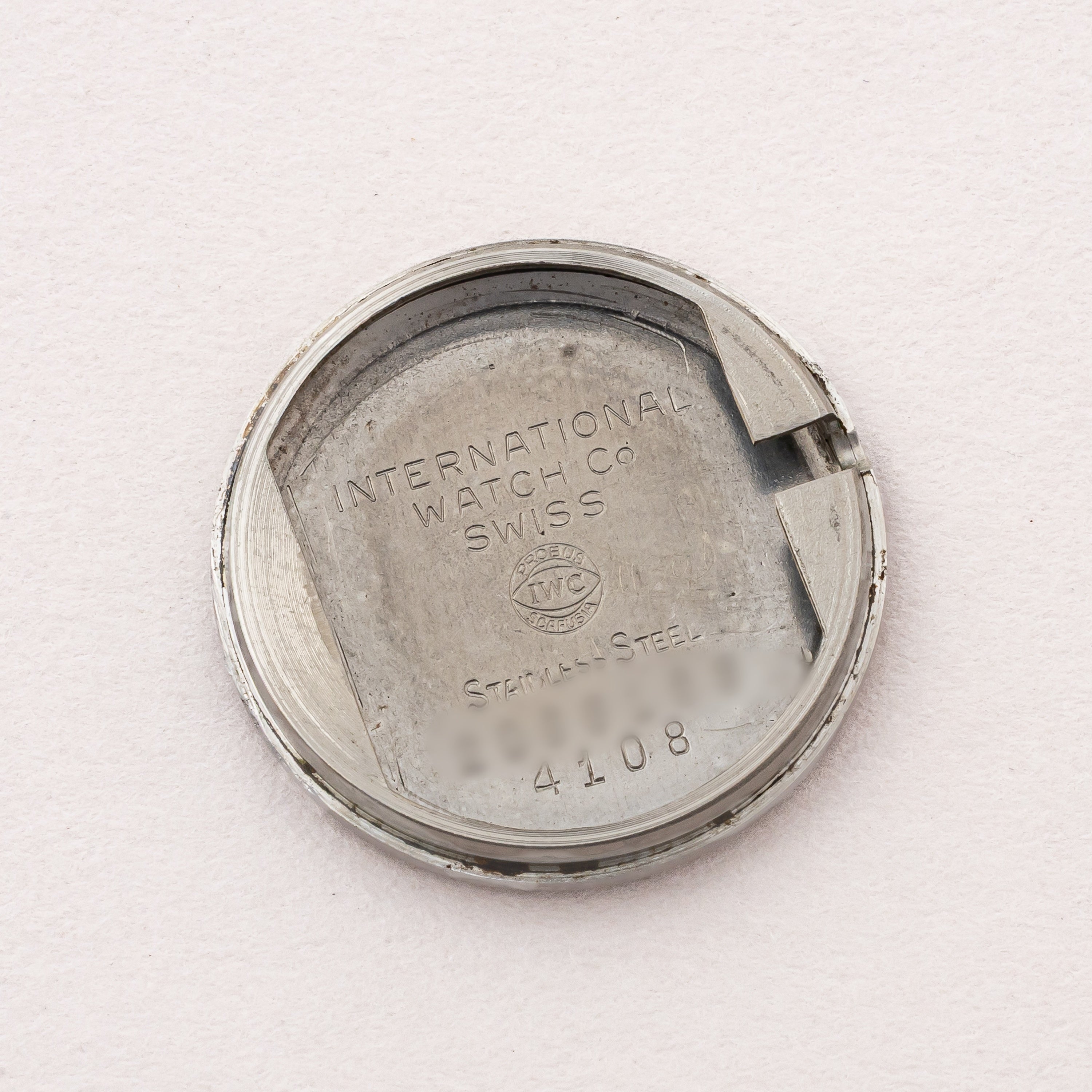 IWC レディース トノーケース 1971年製 手巻き Cal.412 シルバーダイヤル