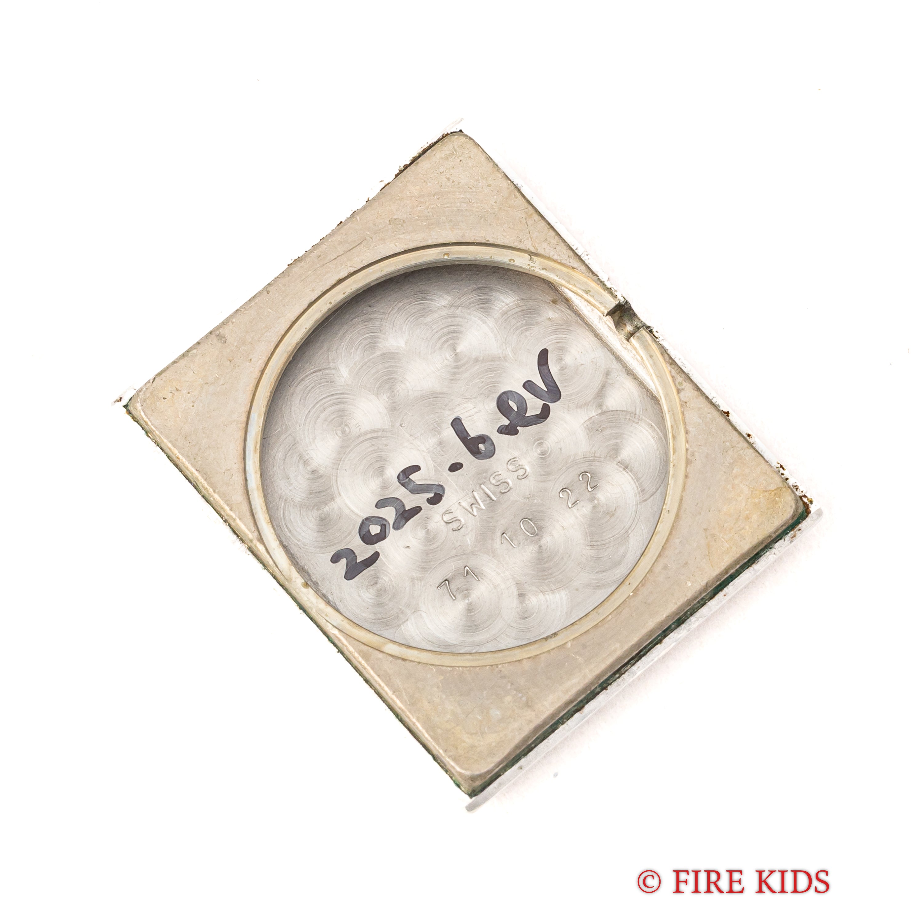 エルメス クロアジュール レクタンギュラー ホワイトローマン 手巻き 1980年代製