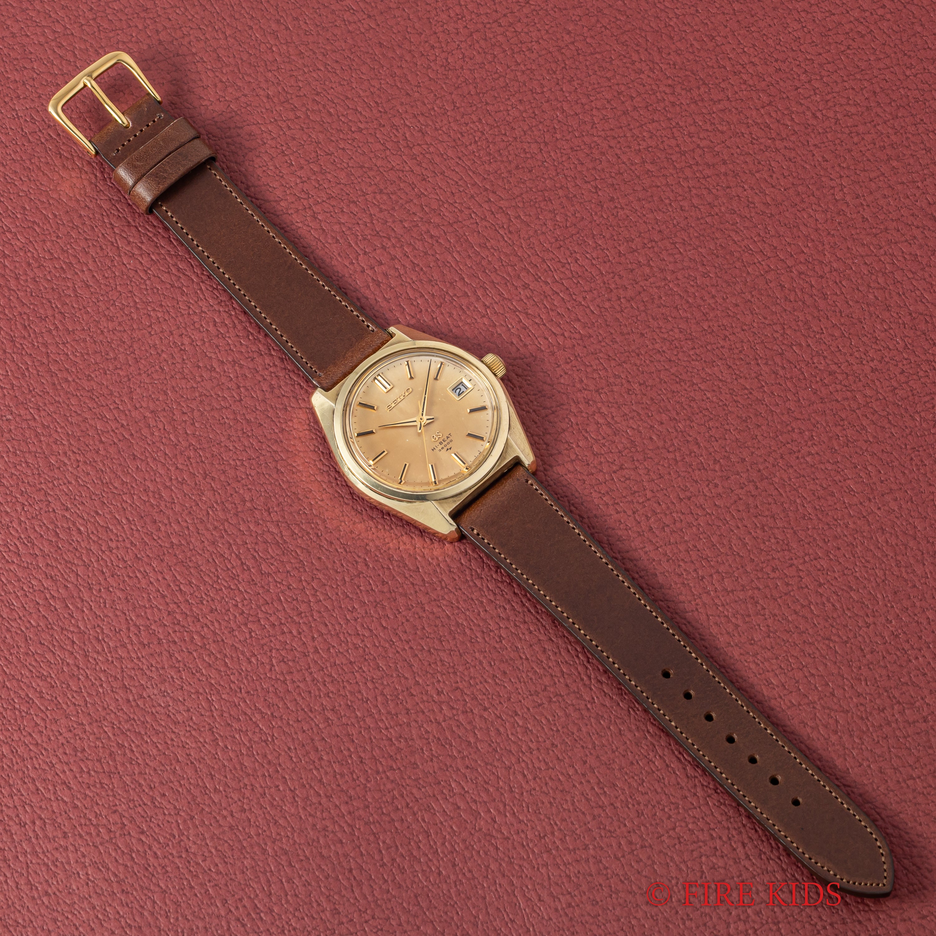 グランドセイコー 1969年製 10振動手巻 Ref.4522-8000 CAPゴールド 45GS パティーナダイヤル