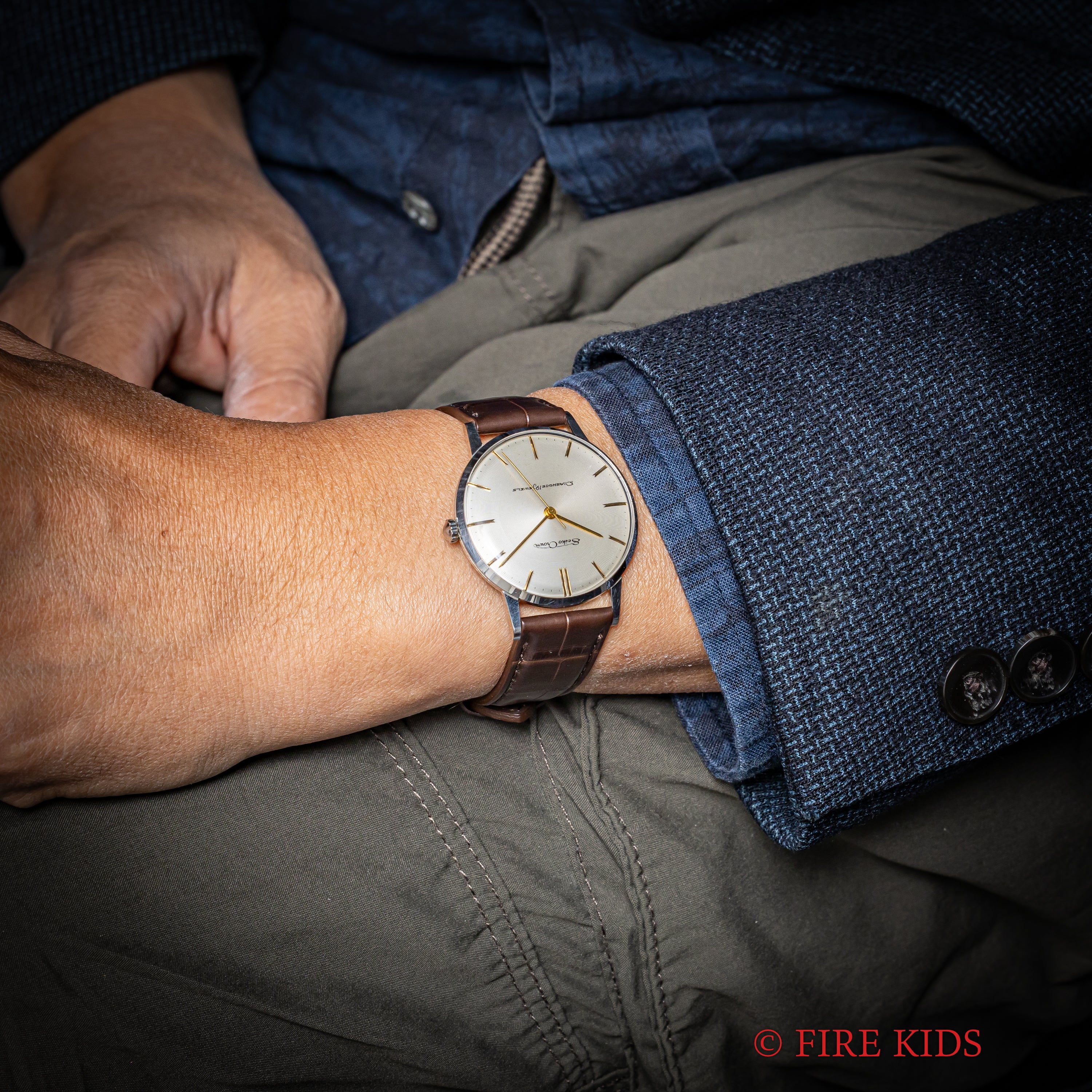 セイコー クラウン 1960年製(昭和35年製) Ref.15002 レコード文字盤