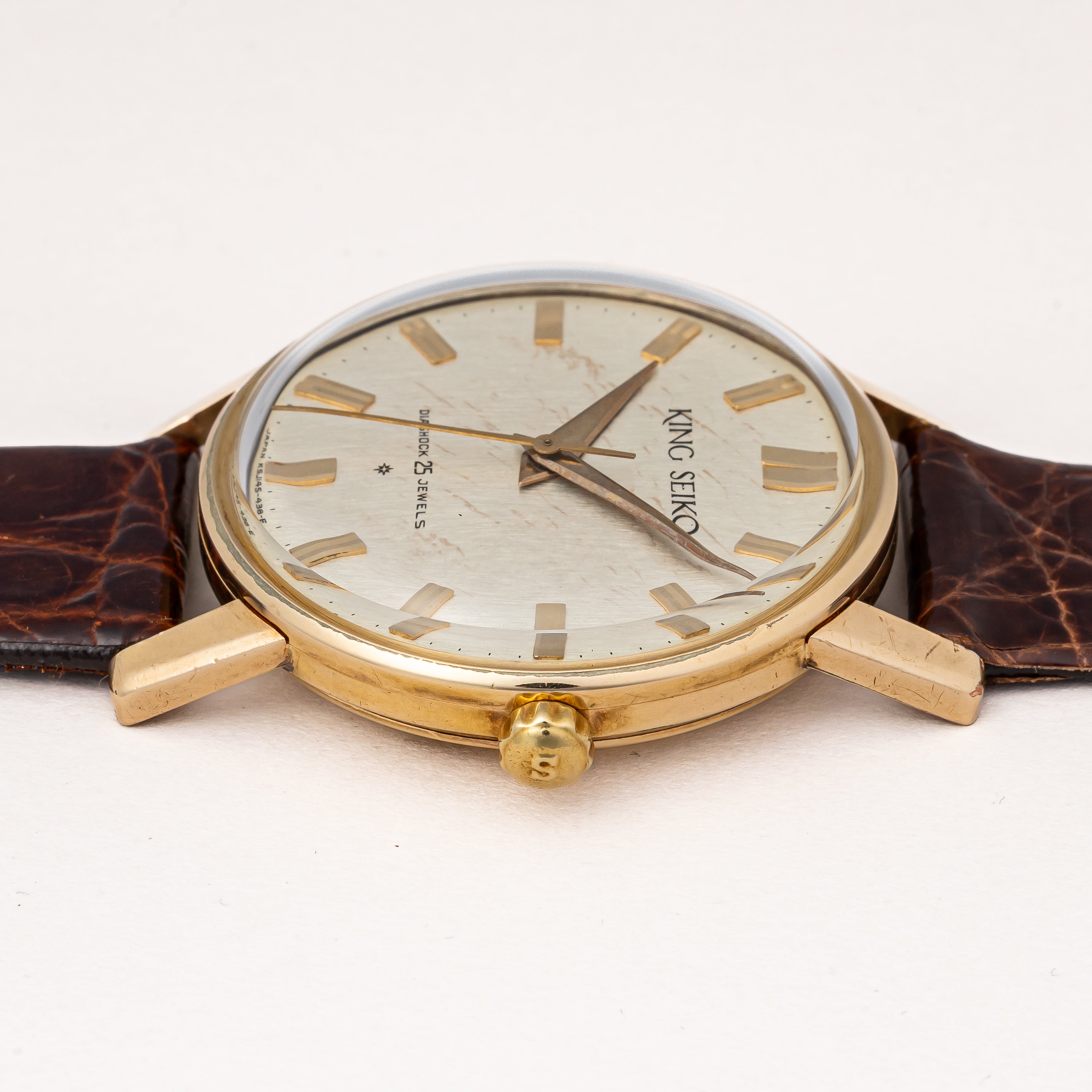 キングセイコーファーストモデル 1963年製 SD文字盤 Ref.J14102E 金張り 手巻き
