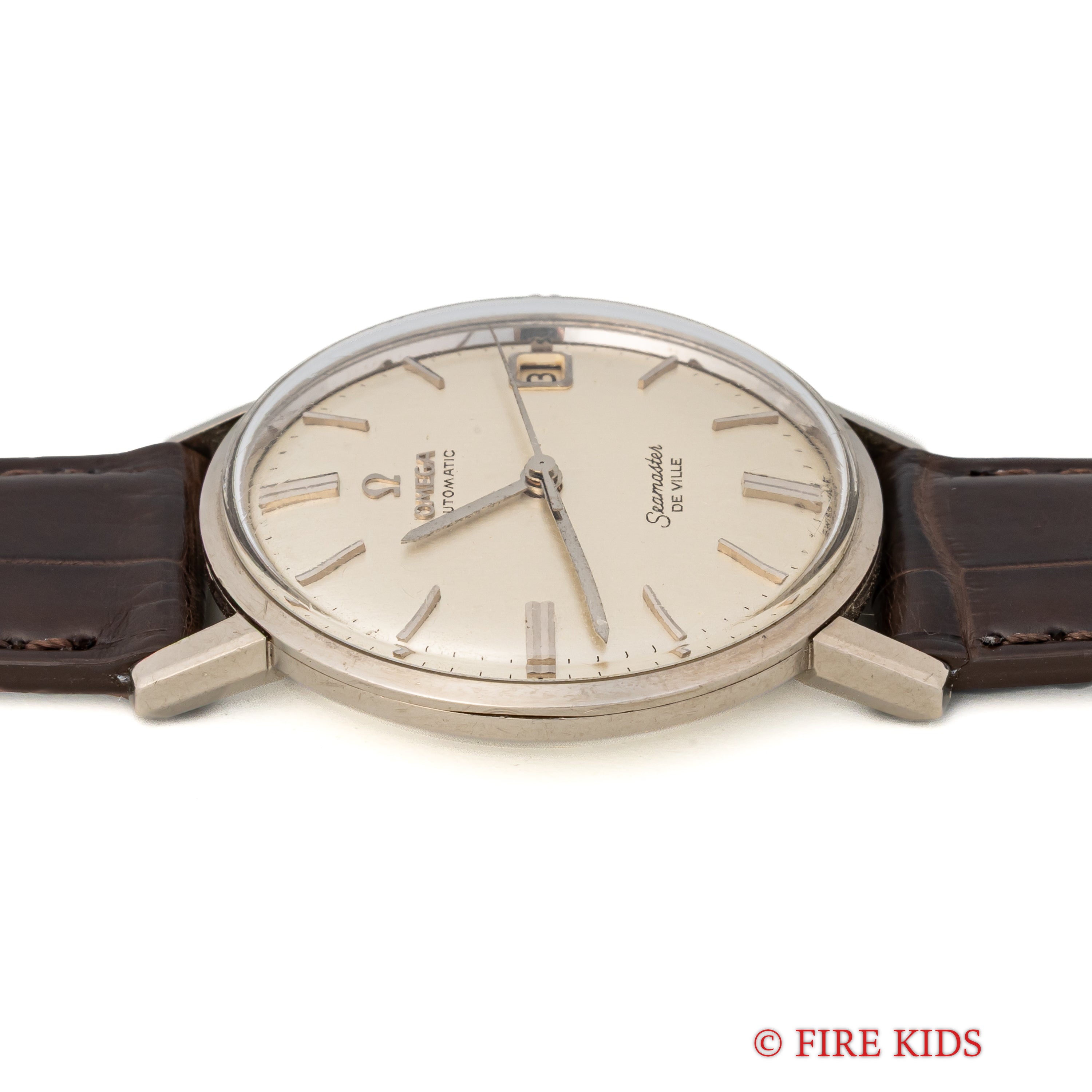 オメガ 18金無垢ホワイトゴールド シーマスター デ・ヴィル 1966年製 自動巻き