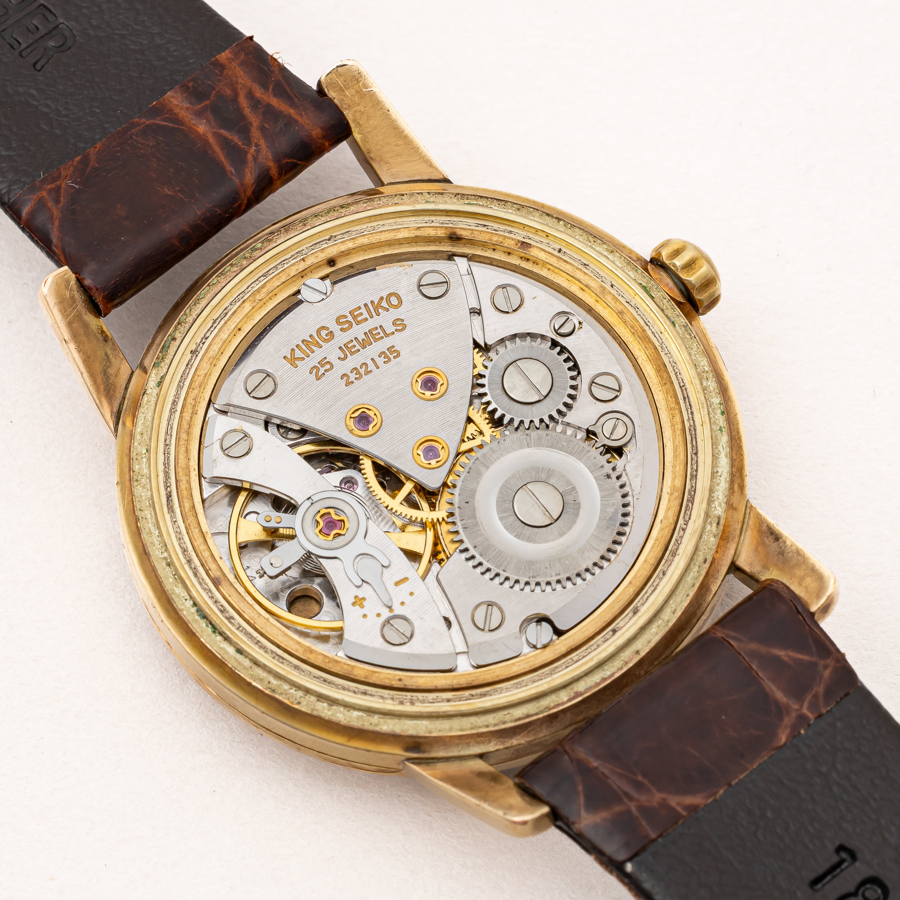 キングセイコーファーストモデル 1963年製 SD文字盤 Ref.J14102E 金張り 手巻き