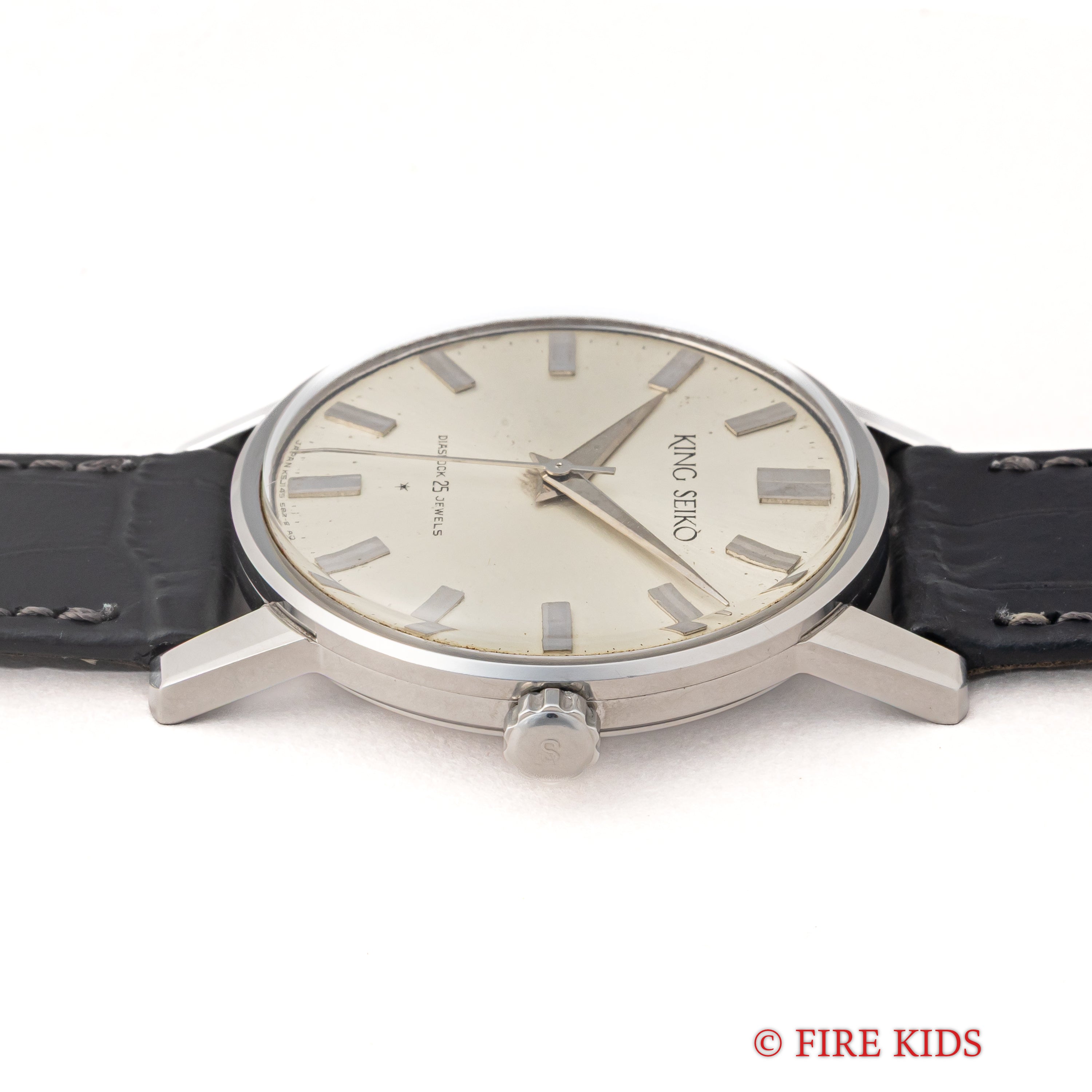 キングセイコーファーストモデル ADダイヤル 1962年製 ステンレスケース 手巻 Ref.J14012E KS