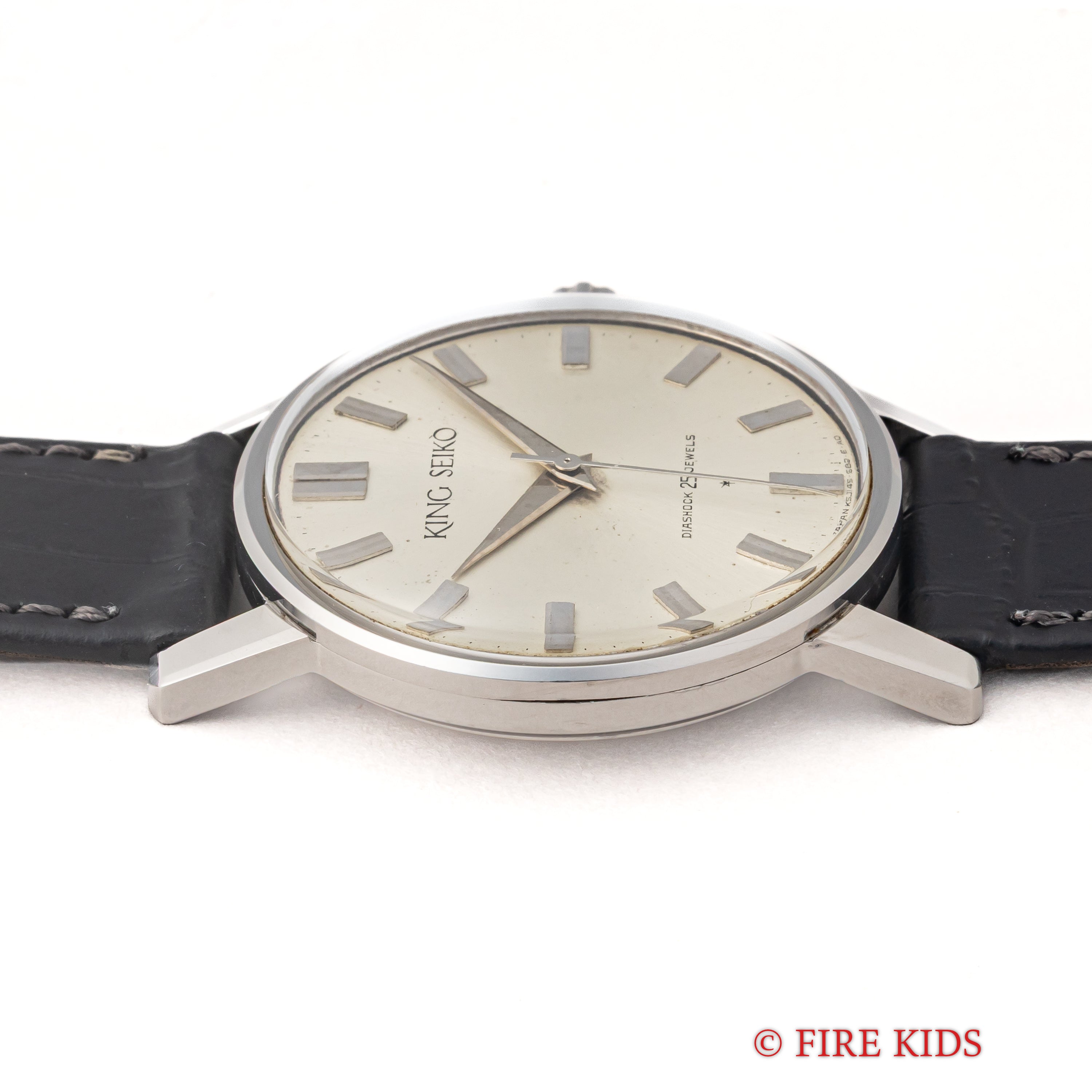 キングセイコーファーストモデル ADダイヤル 1962年製 ステンレスケース 手巻 Ref.J14012E KS