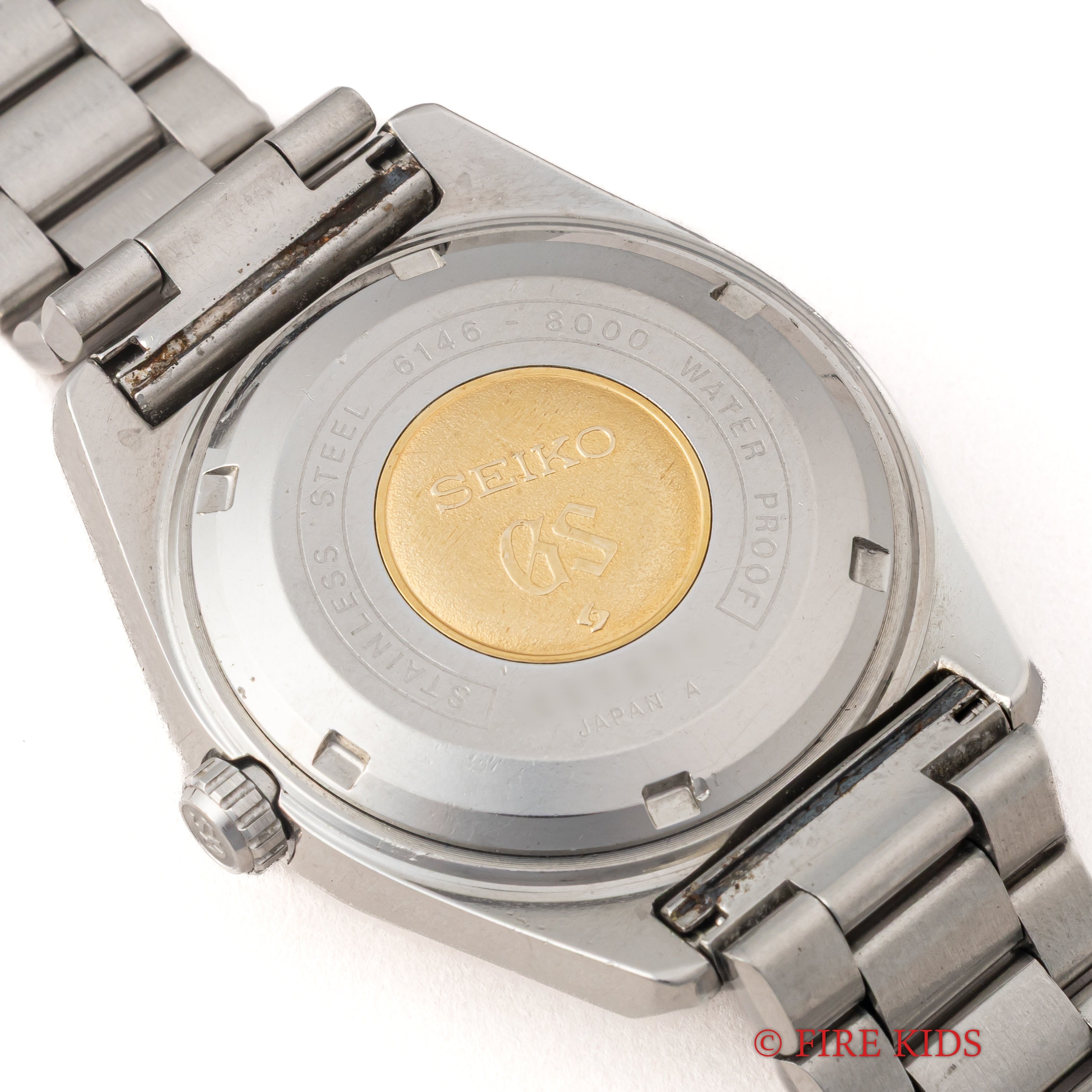 グランドセイコー ハイビート 36000 1969年製 Ref.6146-8000 61GS 10振動 自動巻き 純正ブレス